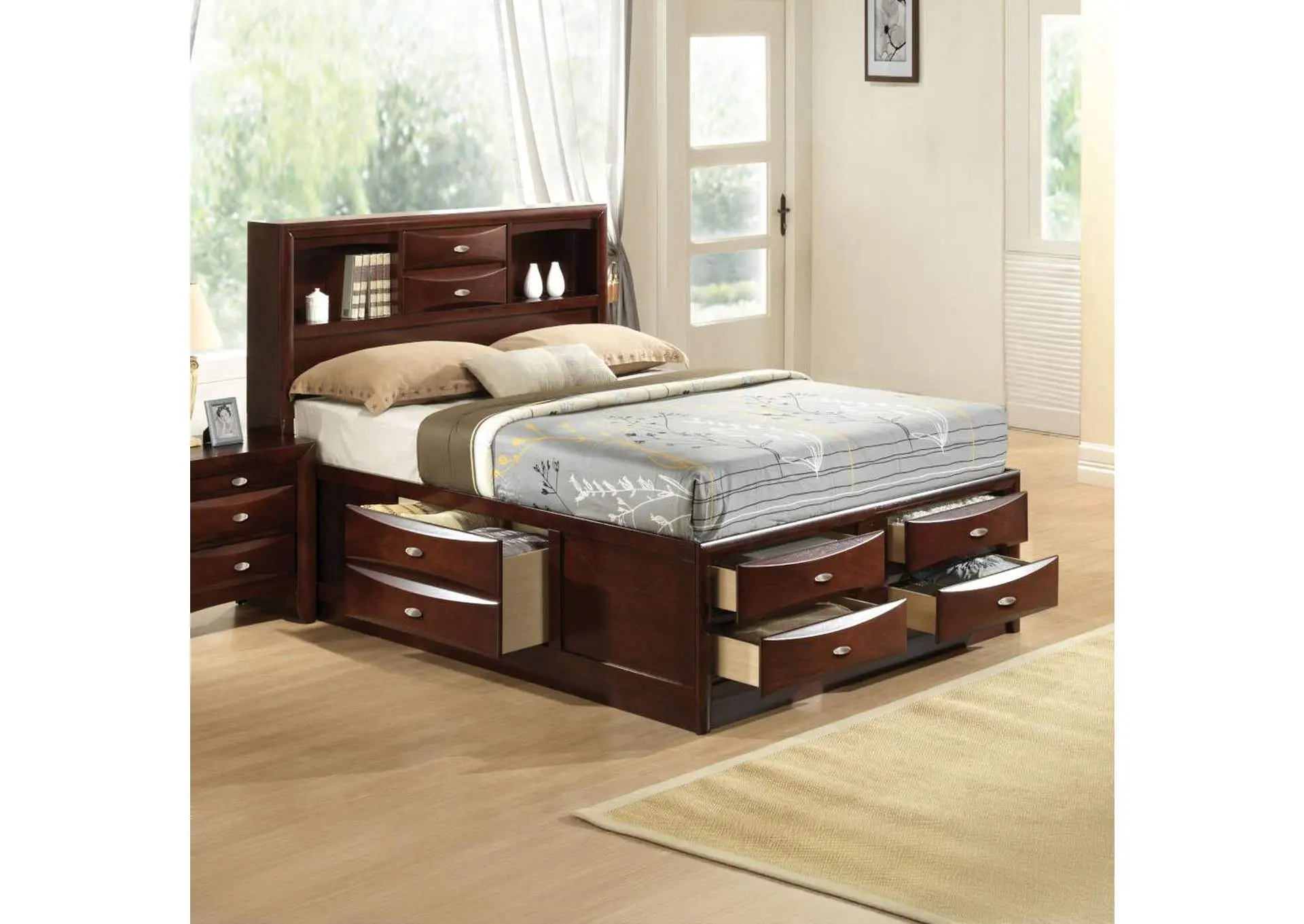 Ireland Full Bed with Storage