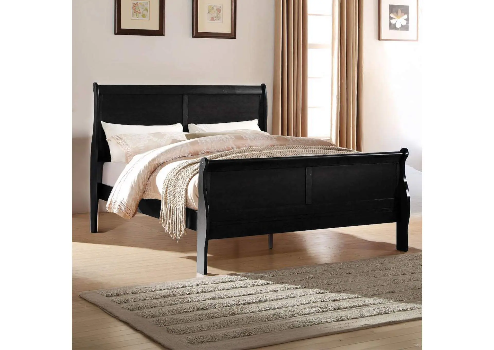 Louis Philippe Queen Bed