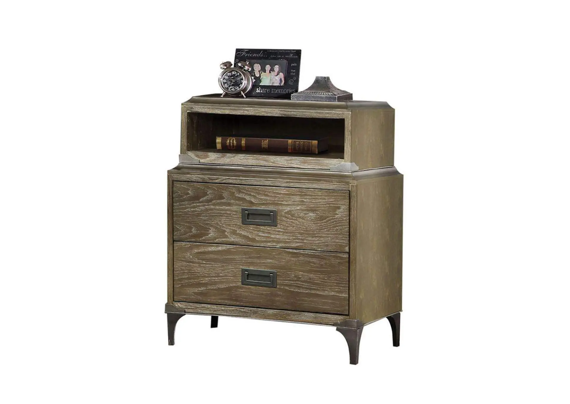Athouman Nightstand with USB
