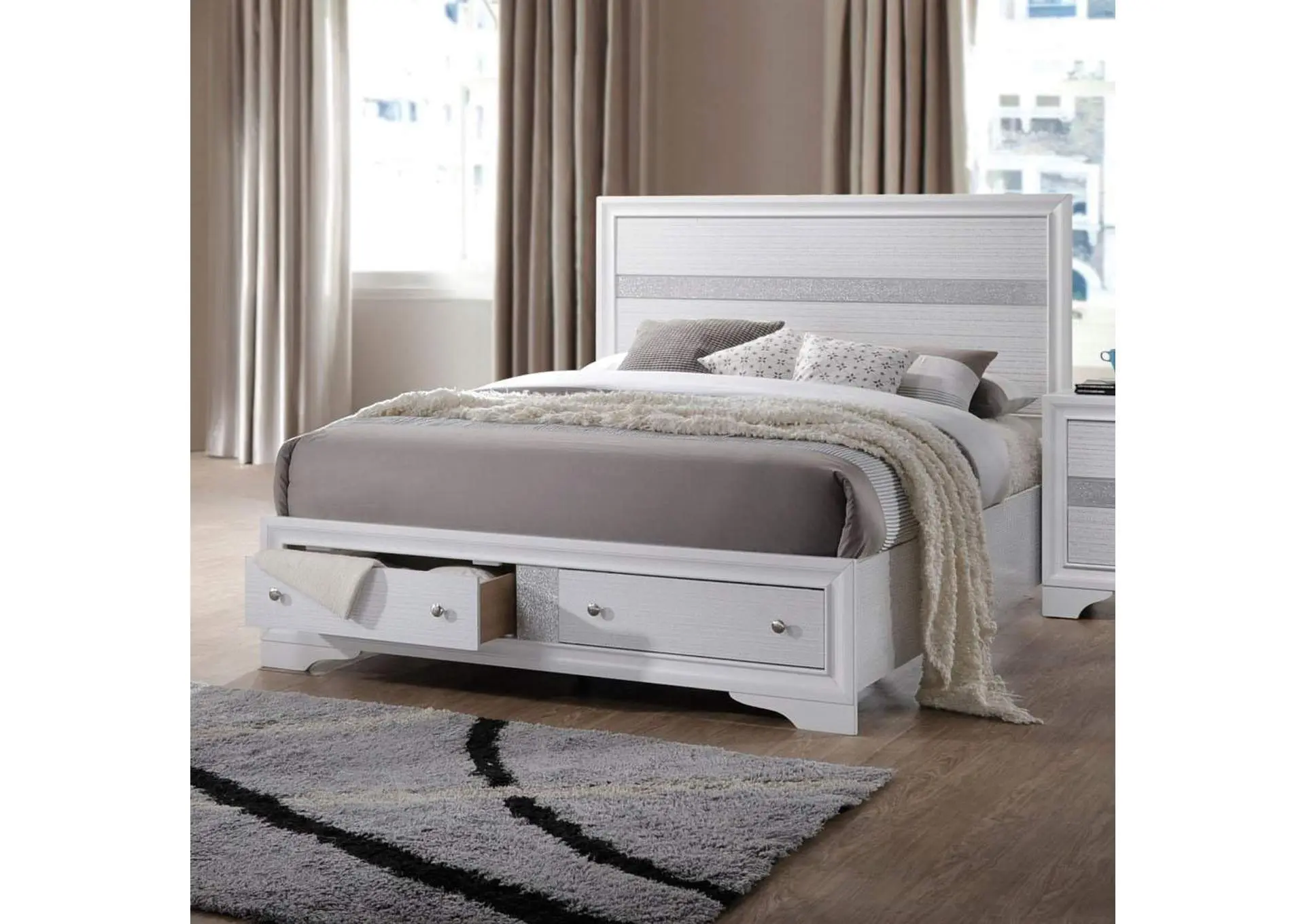 Naima Queen Bed with Storage