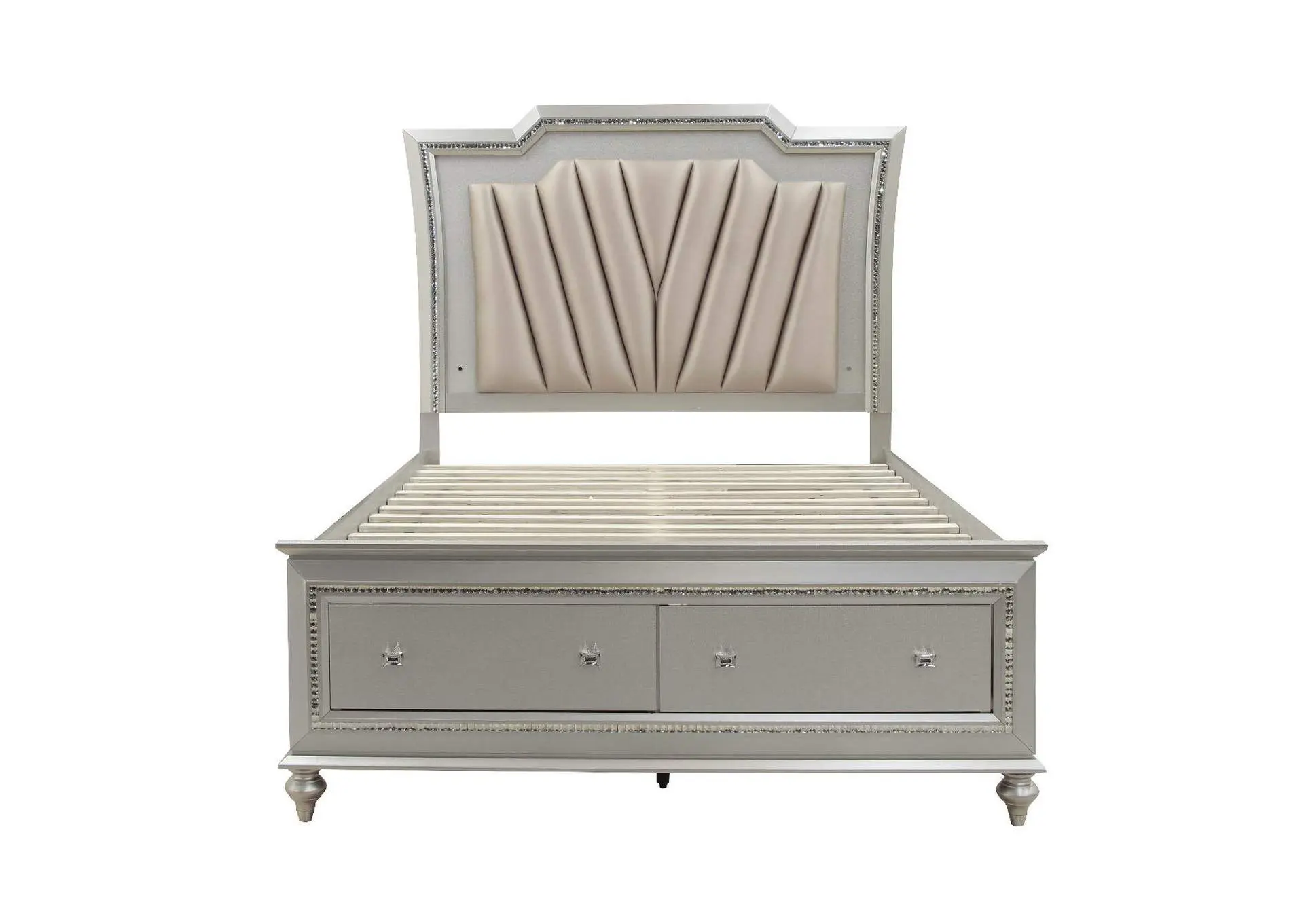 Kaitlyn Ek Bed with Led and Storage