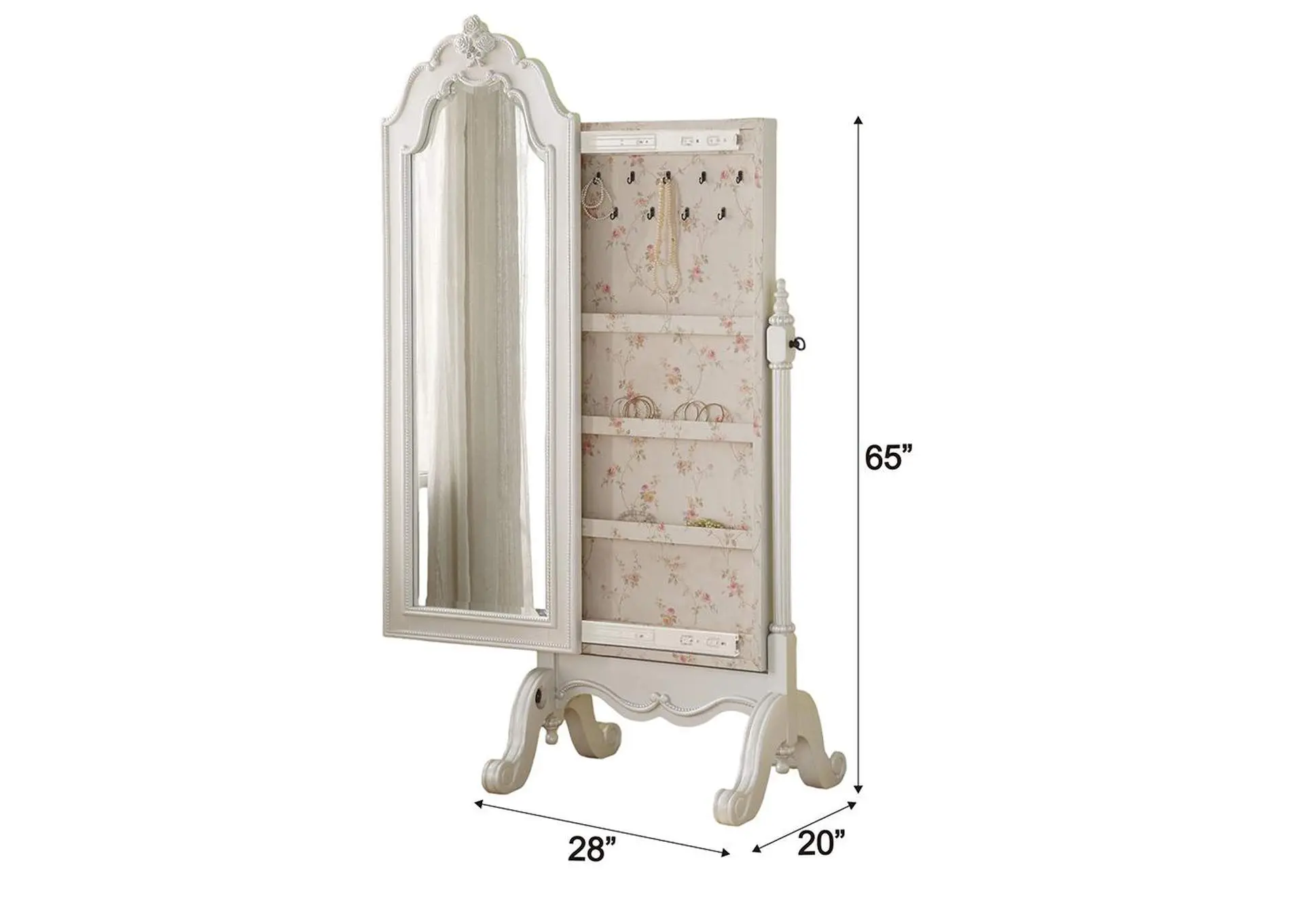 Edalene Jewelry Armoire — view 3
