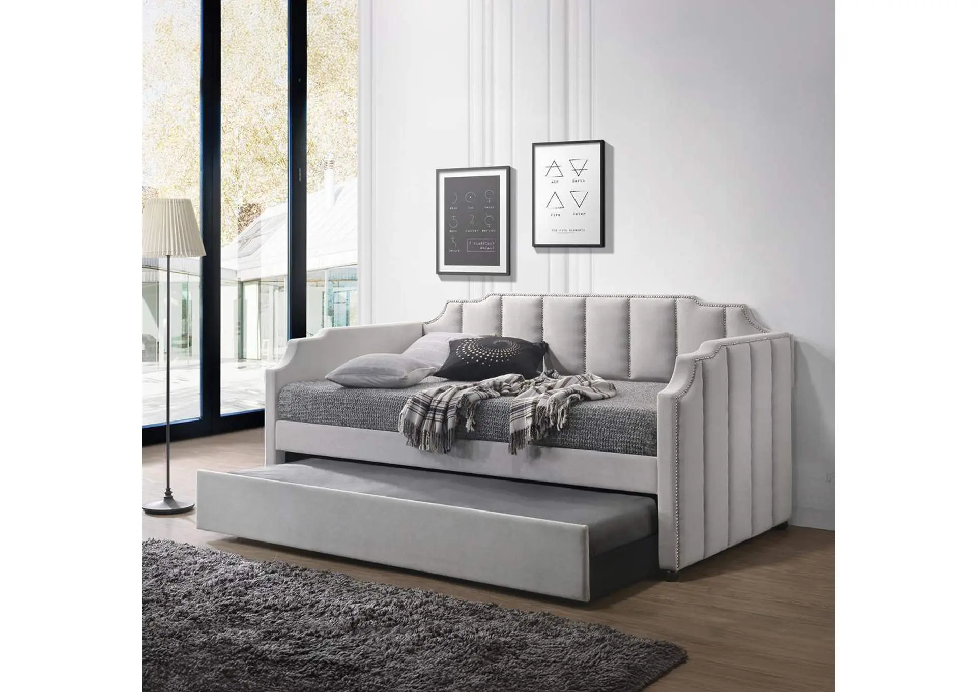 Peridot Daybed with Trundle - Twin