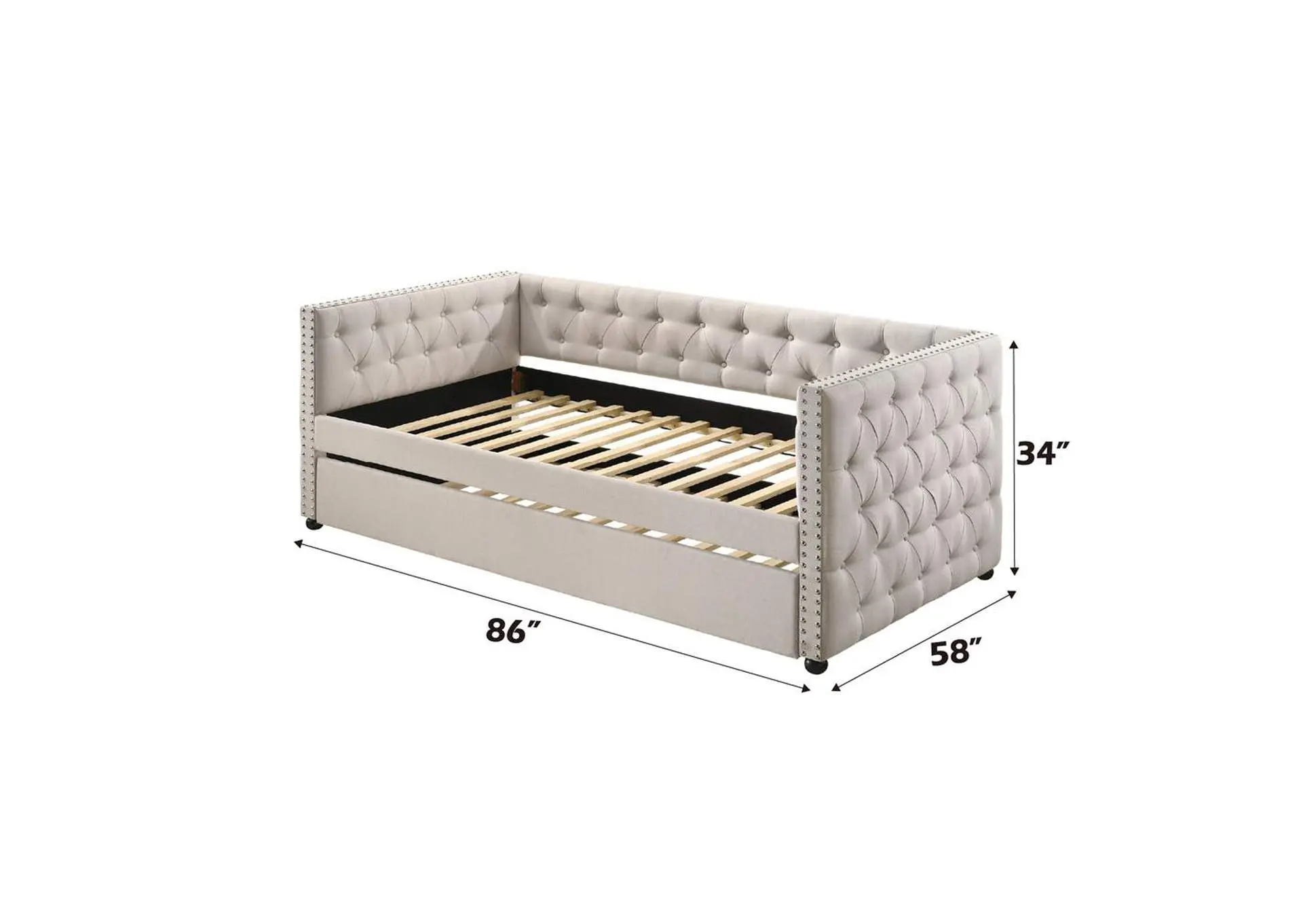 Romona Daybed with Trundle - Full — view 5