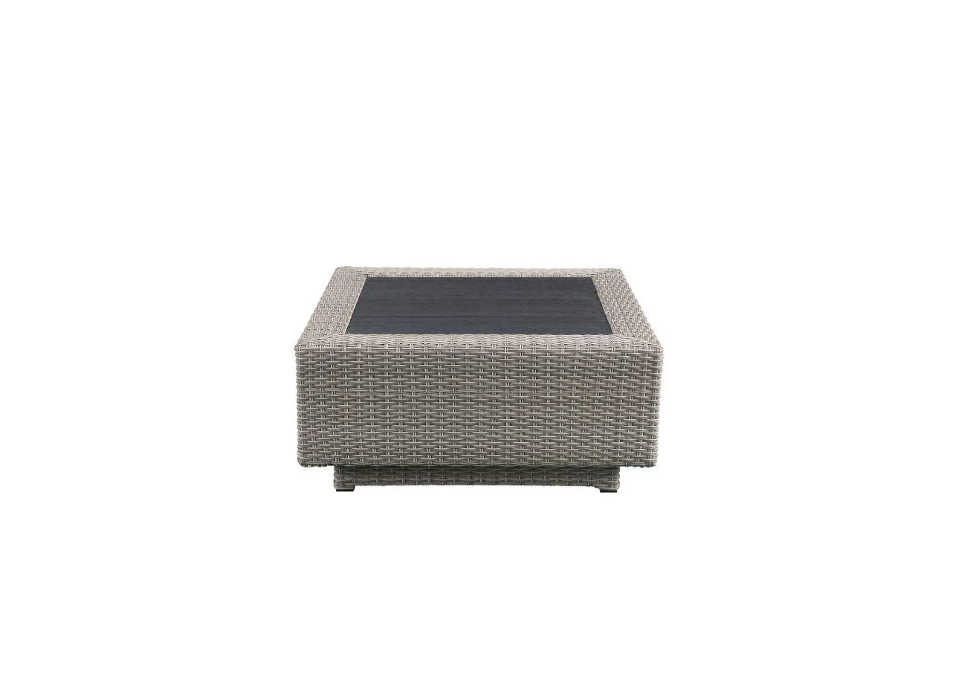 Salena Patio Sectional Sofa with 4 Pillows and Coffee Table — view 7