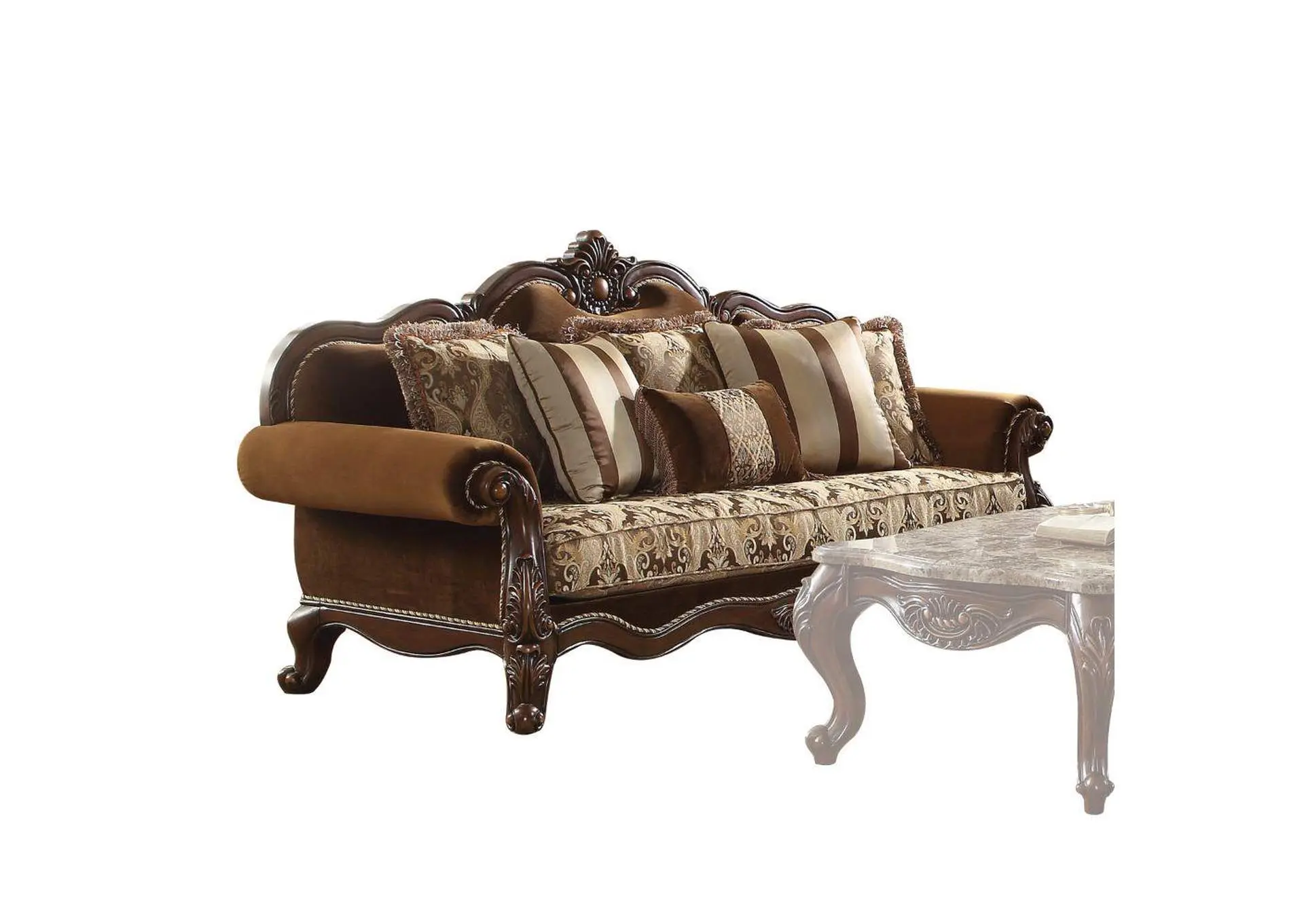 Jardena Sofa with 6 Pillows - Same Lv01591