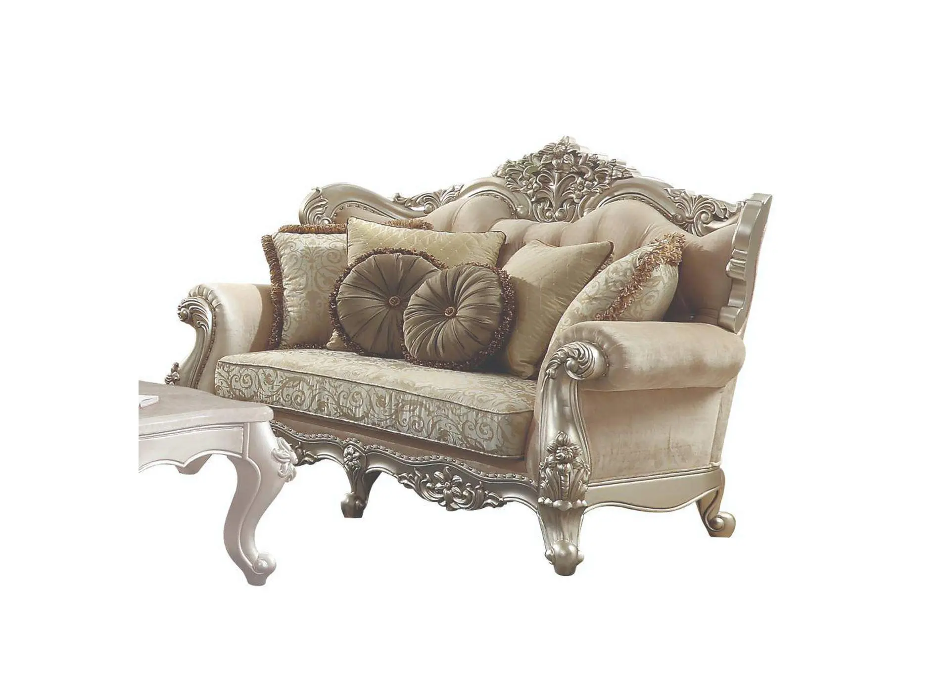 Bently Loveseat with 5 Pillows - Same Lv01580