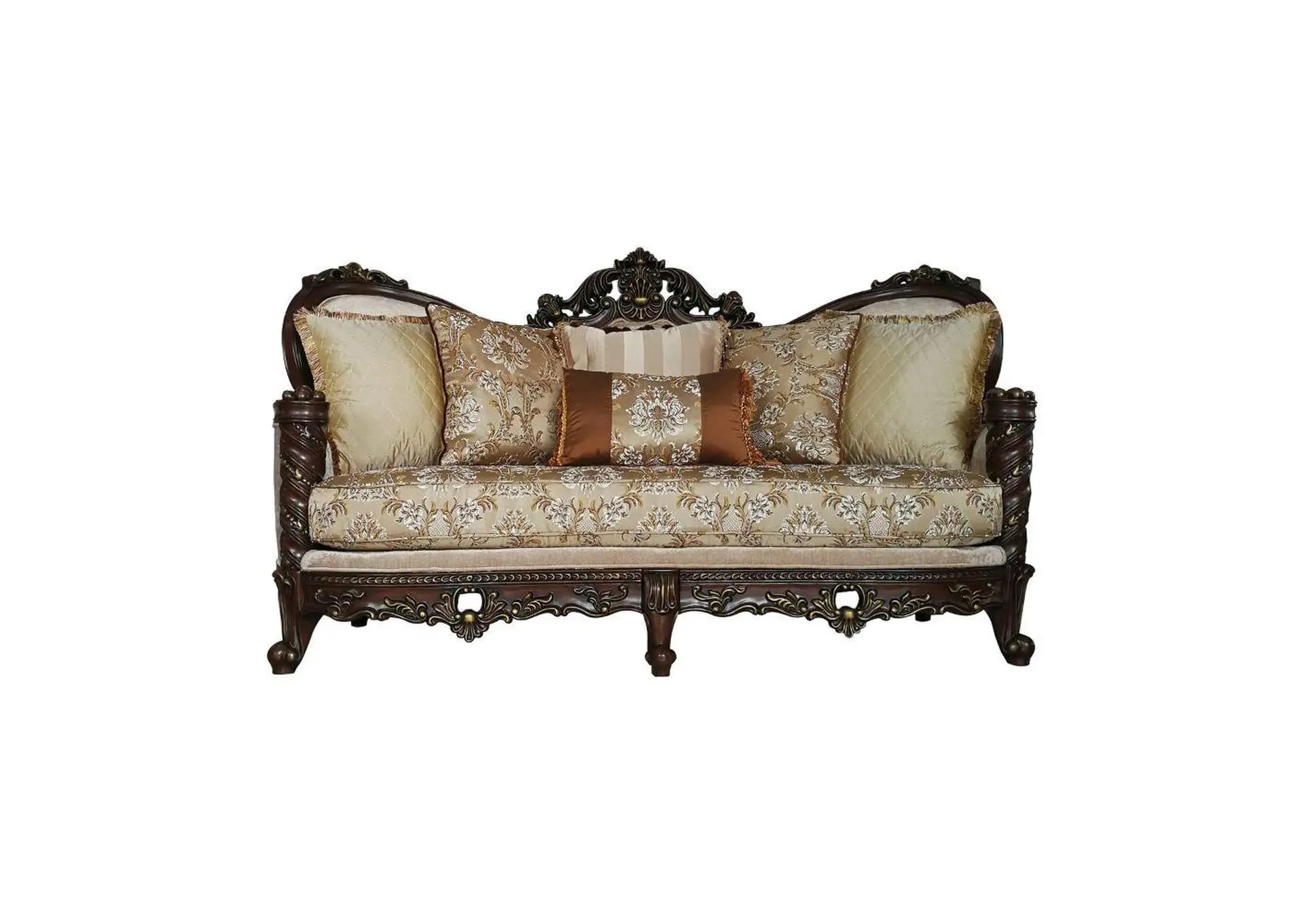 Devayne Sofa with 6 Pillows - Same Lv01582