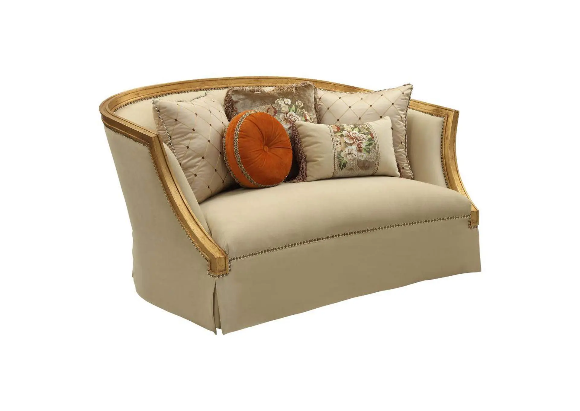 Daesha Loveseat with 5 Pillows