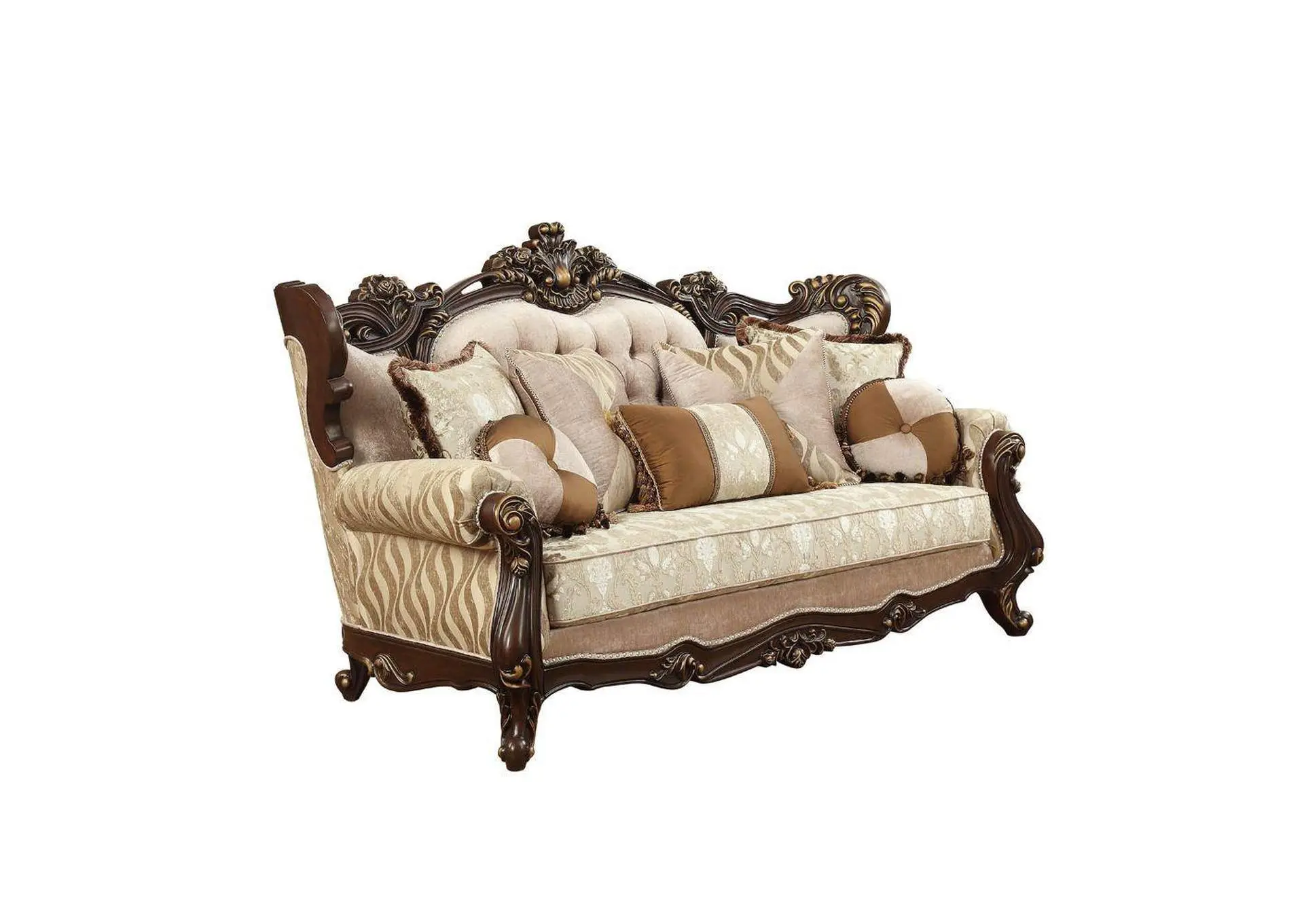 Shalisa Sofa with 7 Pillows - Same Lv01585