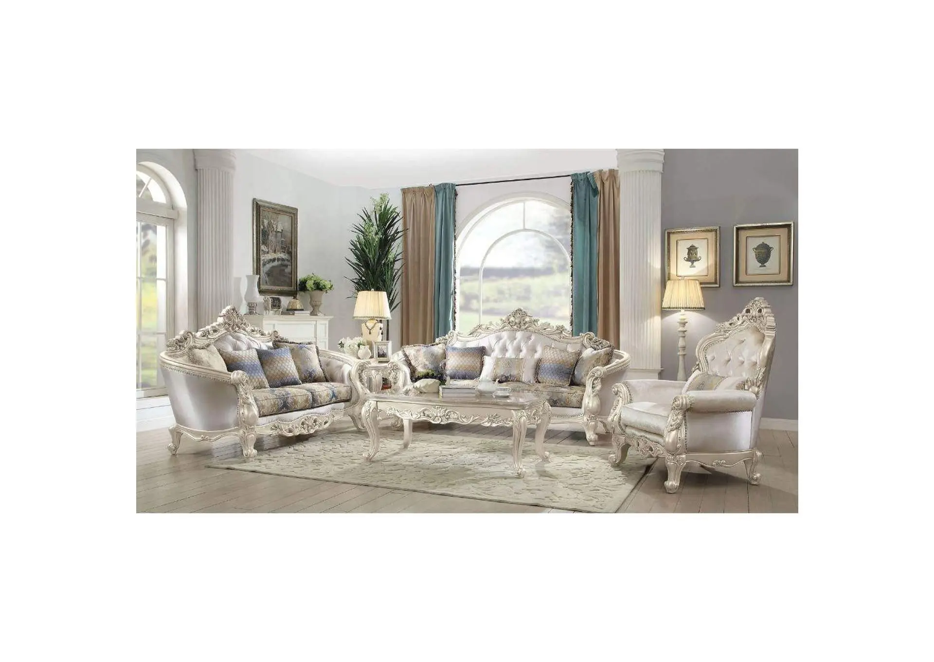 Gorsedd Sofa with 5 Pillows