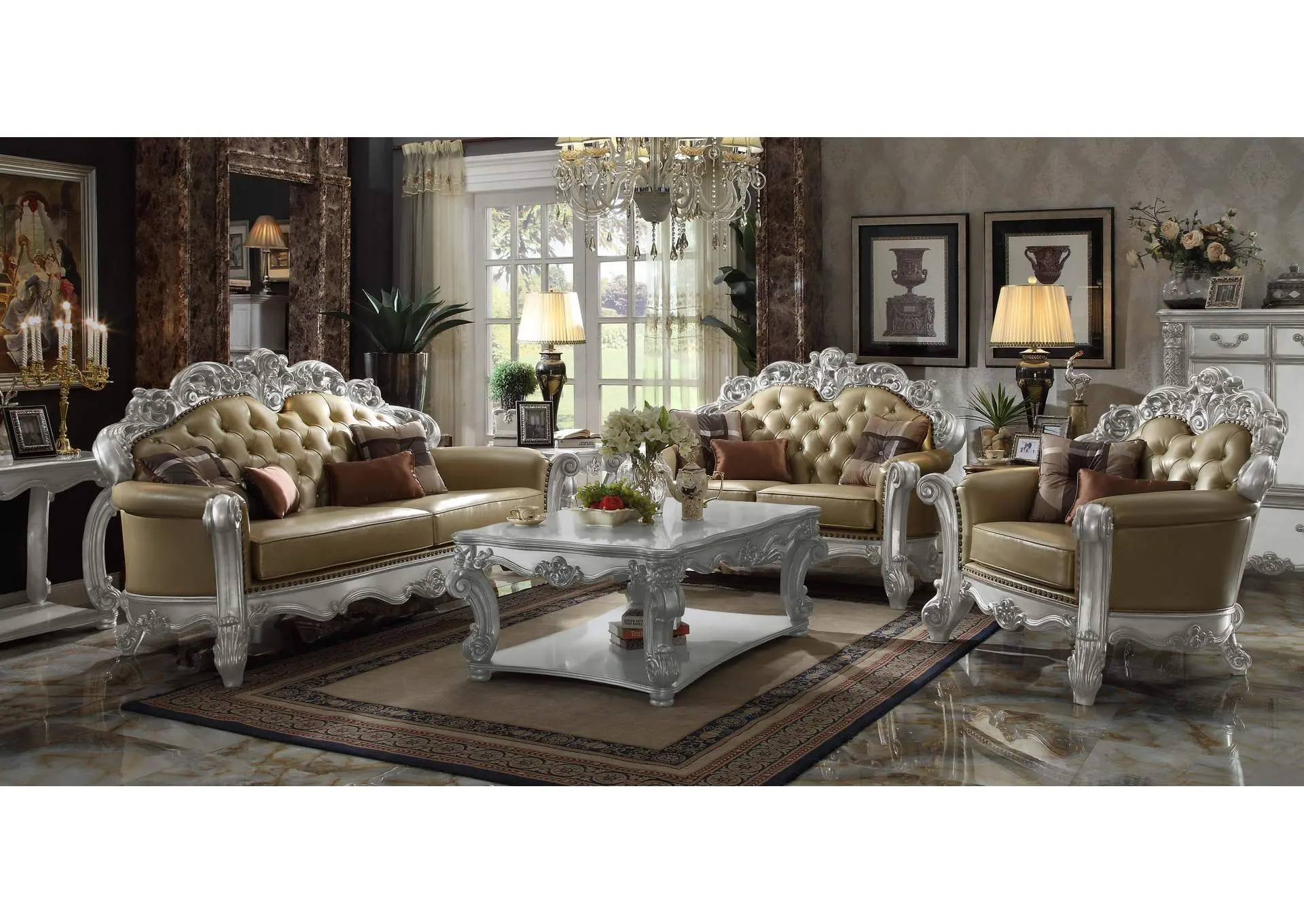 Vendome Chair with 2 Pillows