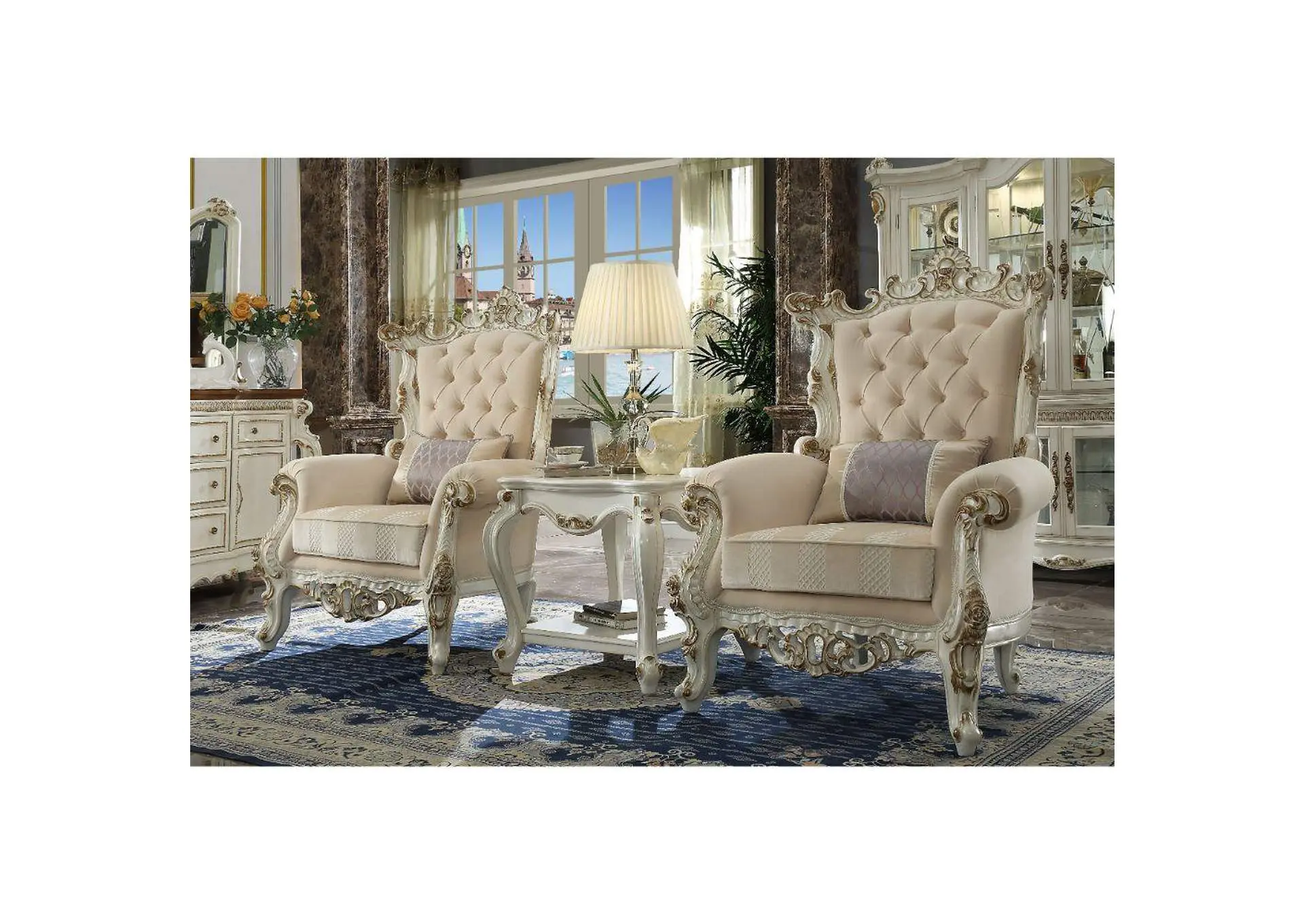 Picardy Ii Accent Chair with Pillow