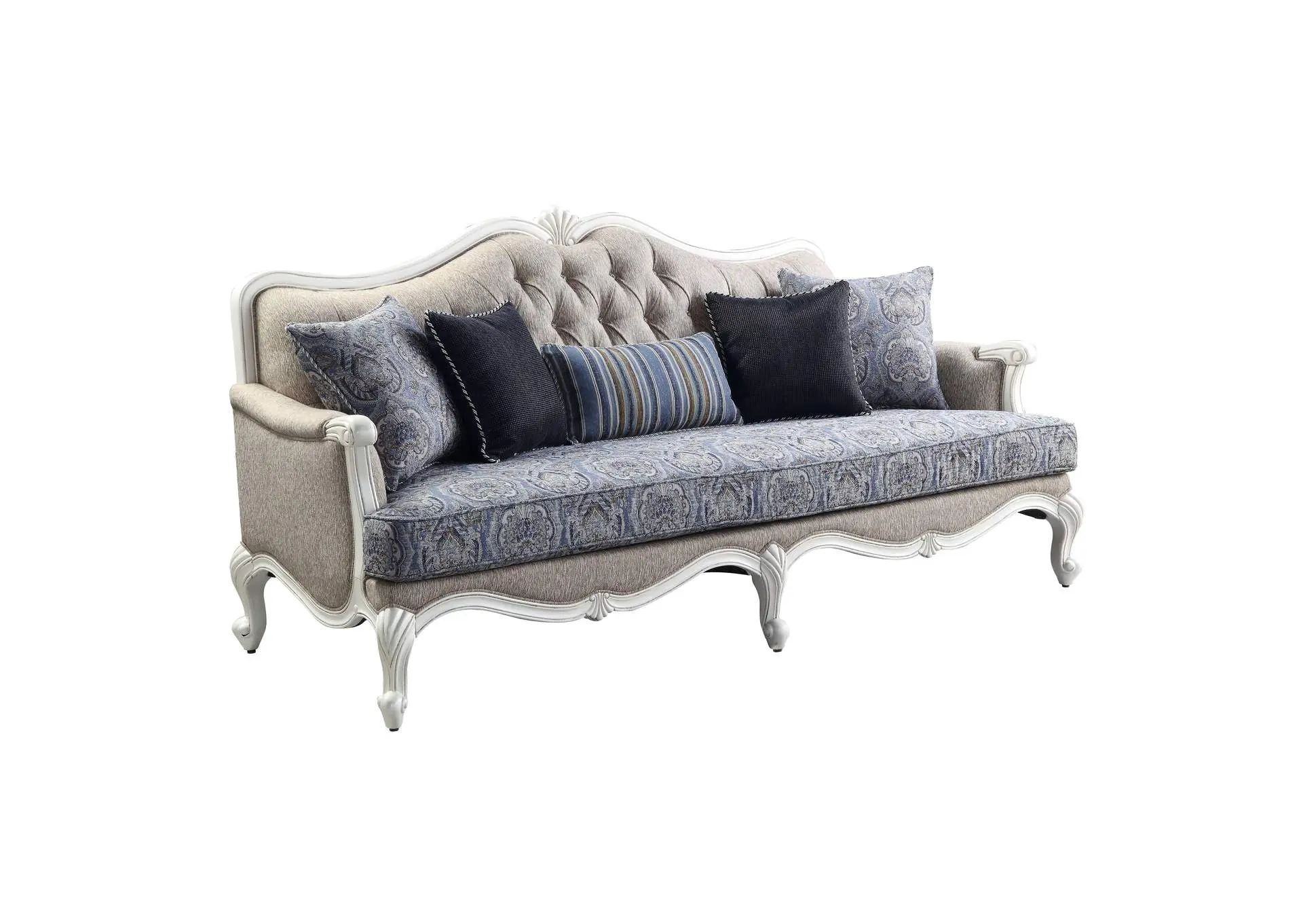 Ciddrenar Sofa with 5 Pillows