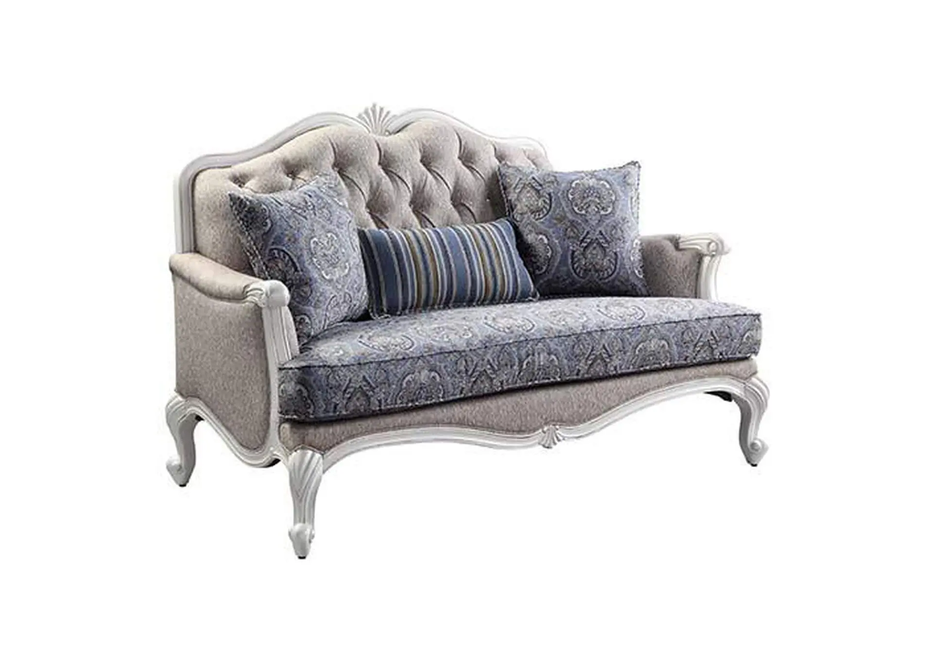 Ciddrenar Loveseat with 3 Pillows