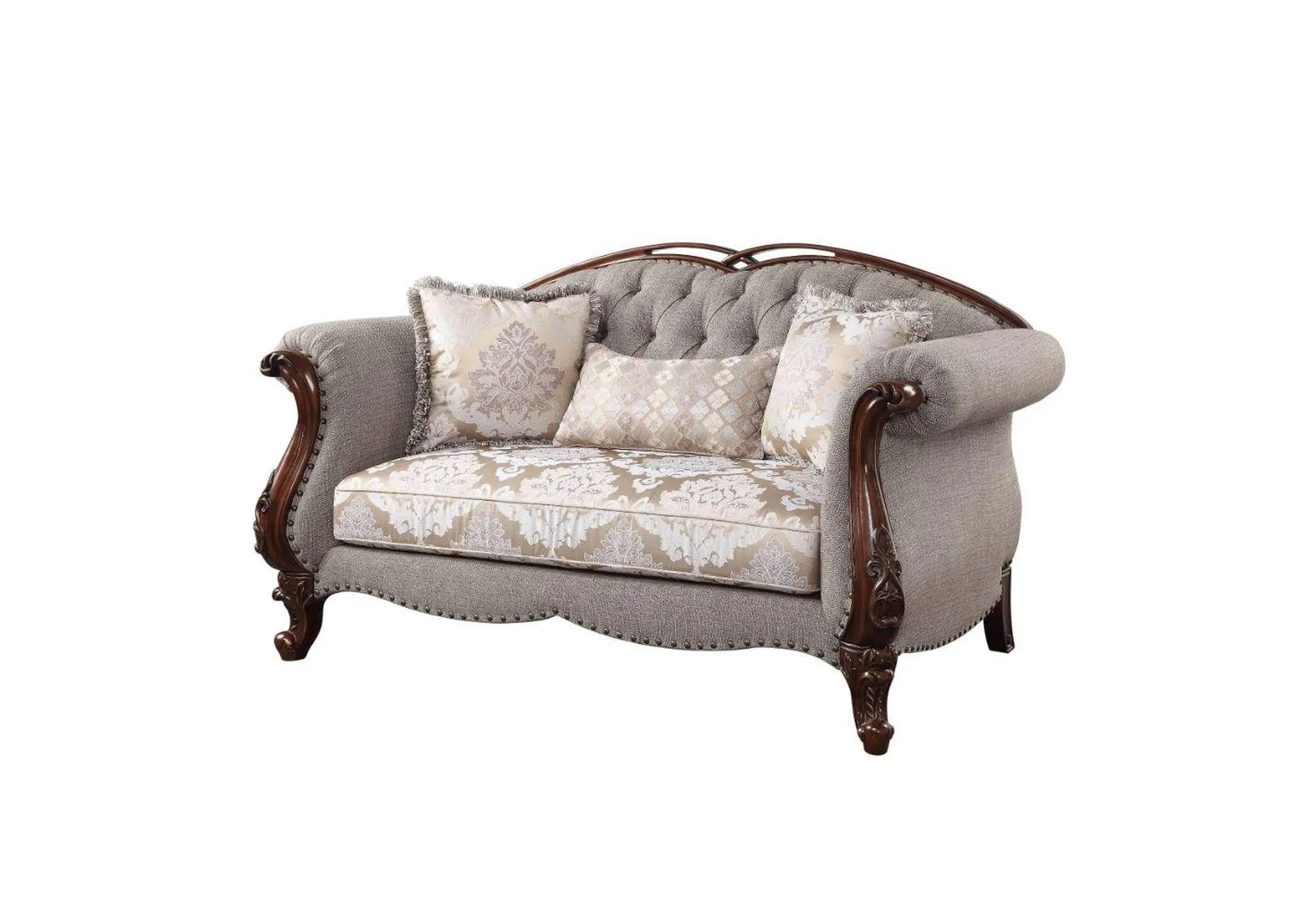 Miyeon Loveseat with 3 Pillows