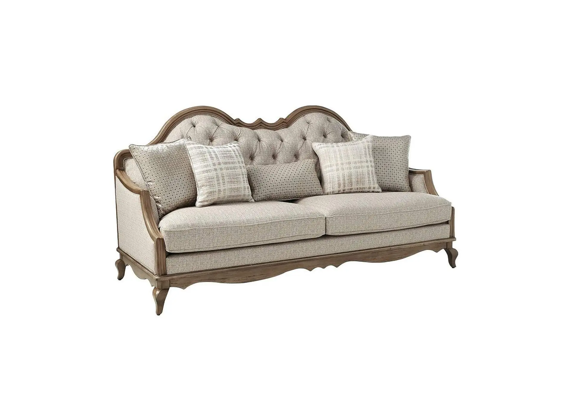 Chelmsford Sofa with 5 Pillows
