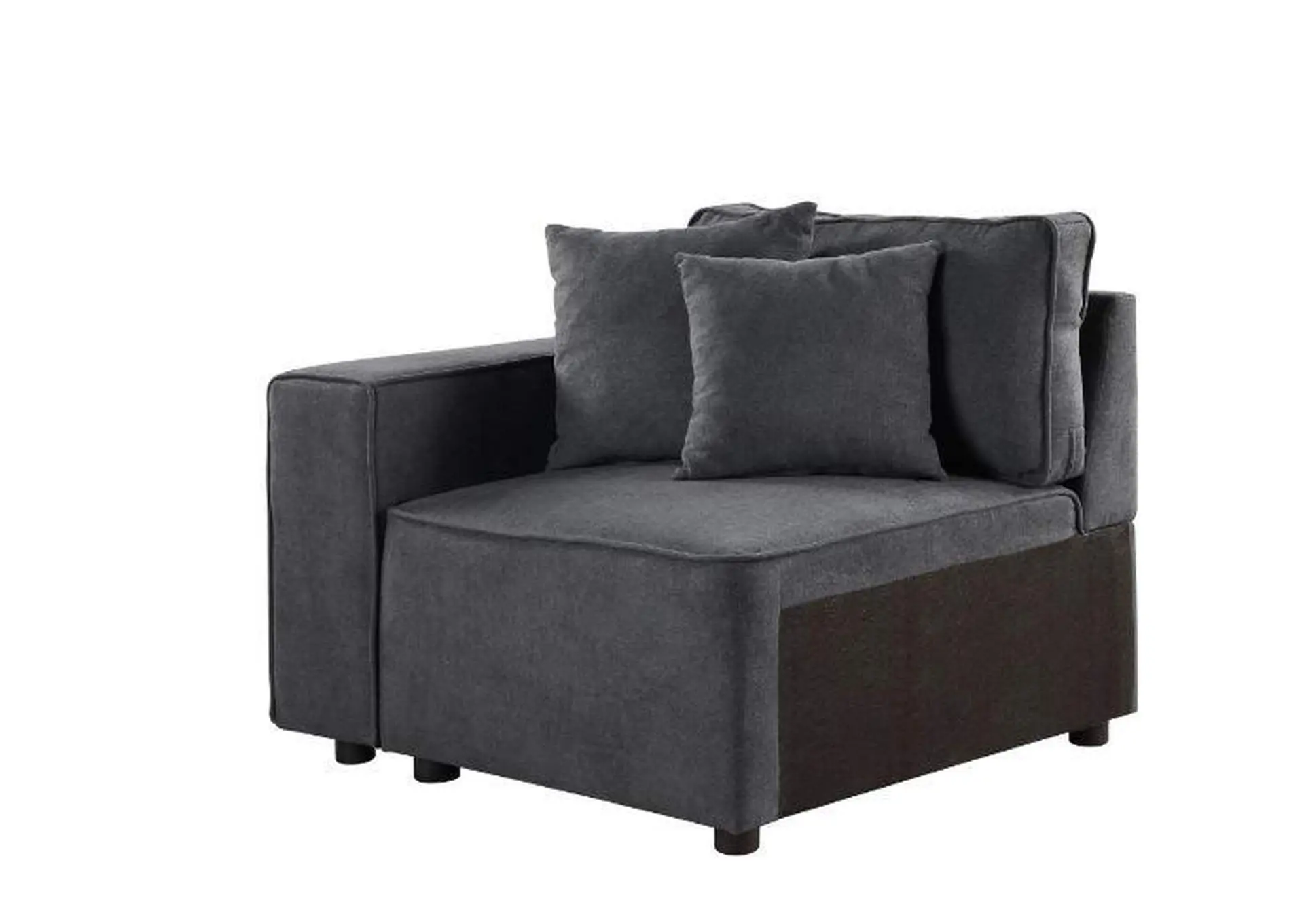 Silvester Modular - Left Facing Chair with 2 Pillows