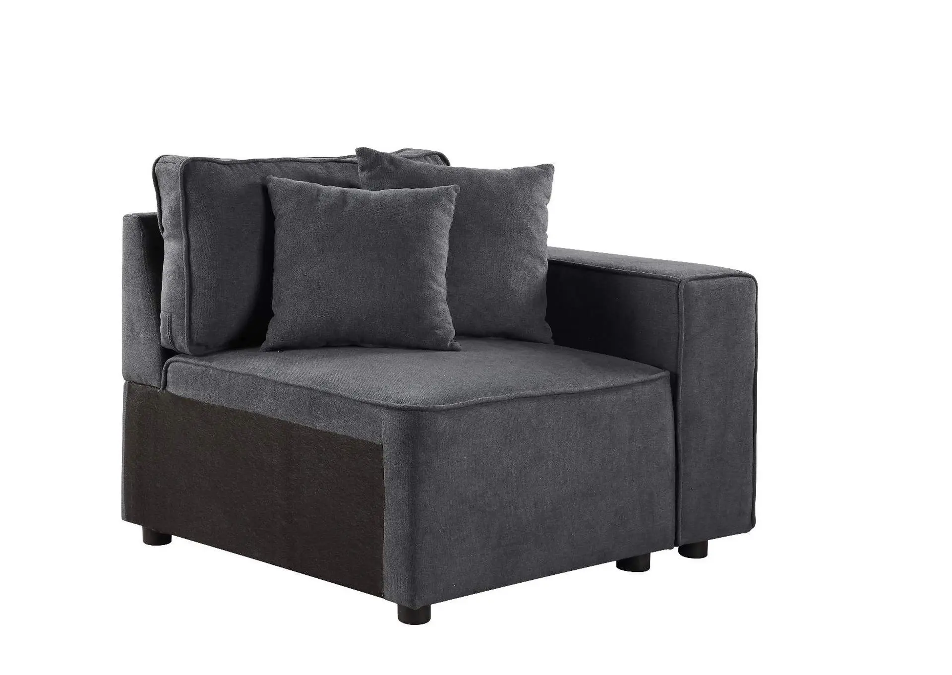 Silvester Modular - Right Facing Chair with 2 Pillows