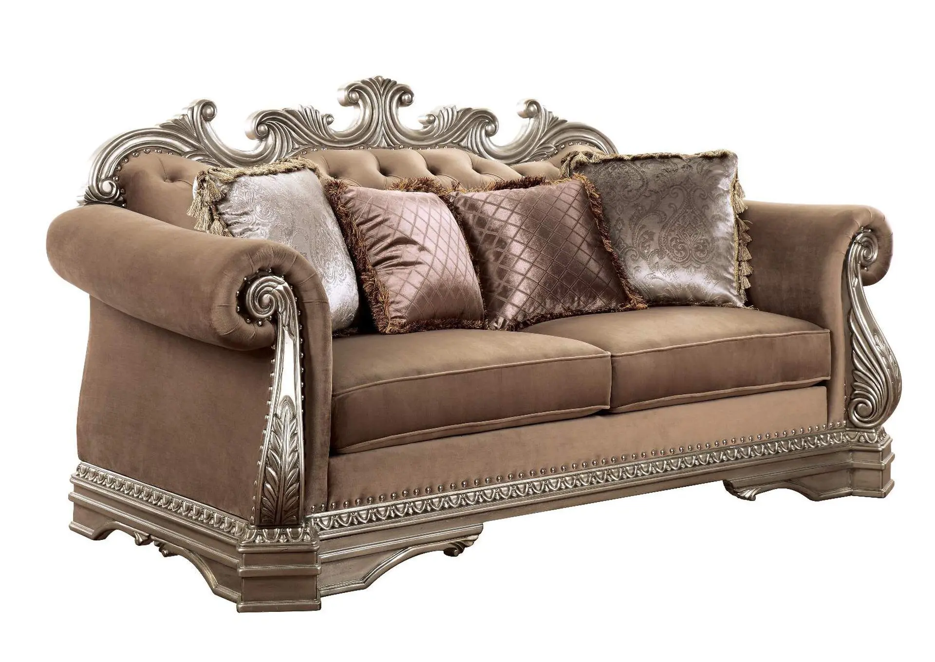 Northville Loveseat with 4 Pillows