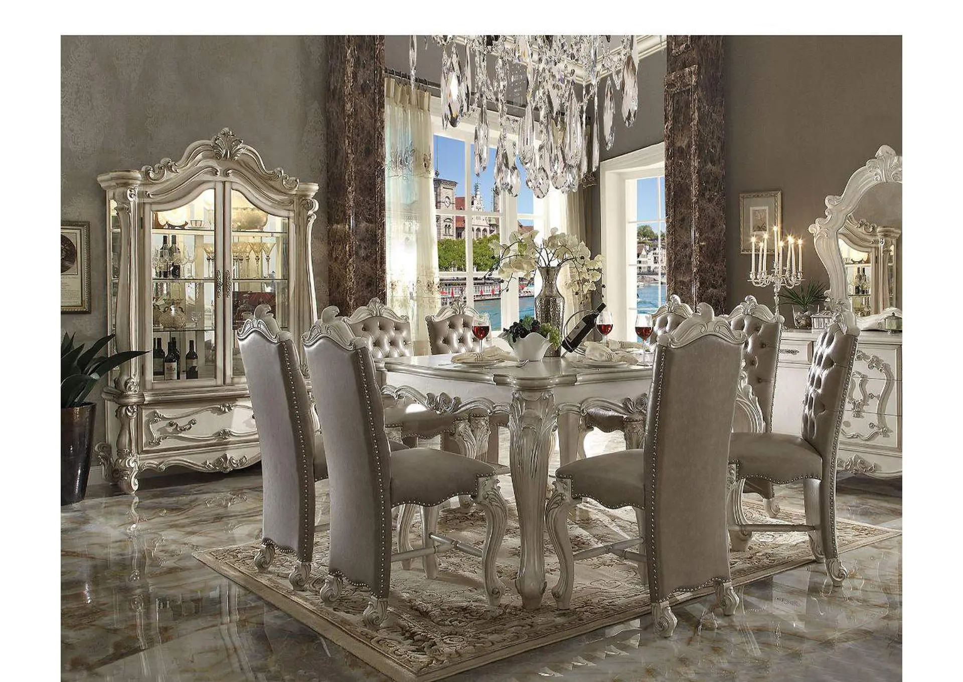 Versailles Counter Height Table