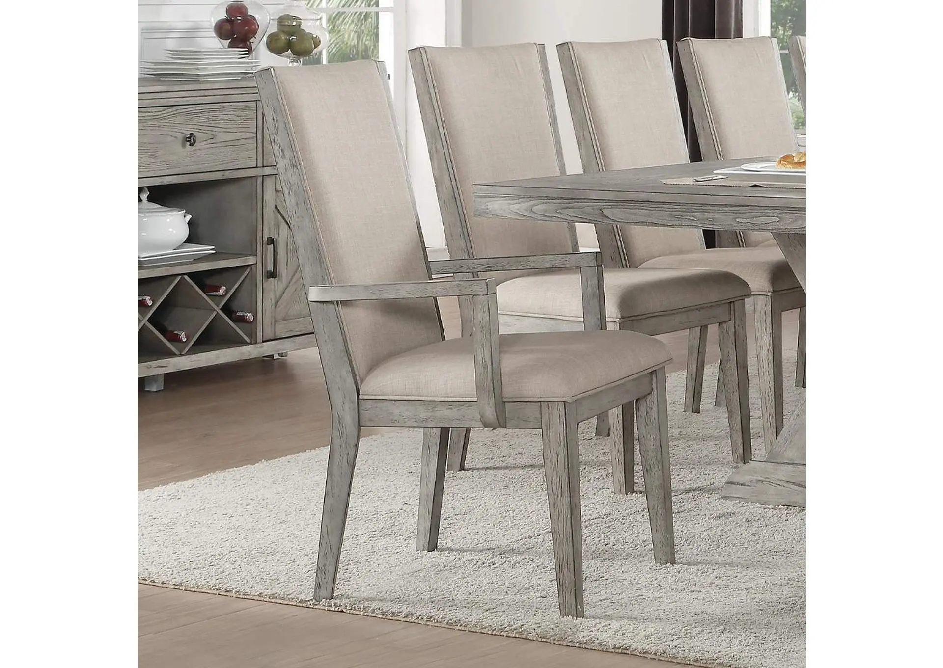 Rocky Arm Chair - Set of 2