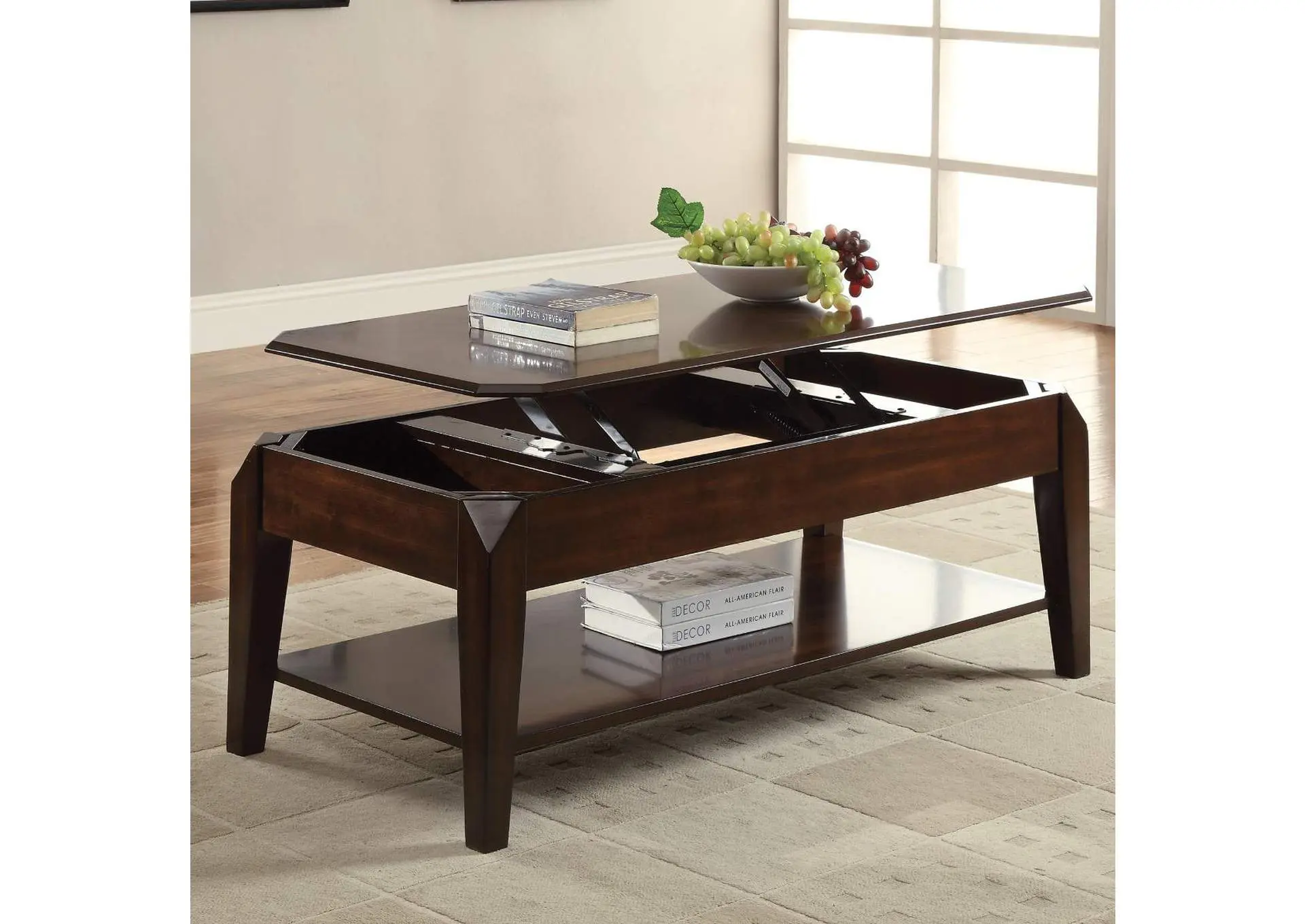 Docila Coffee Table with Lift Top