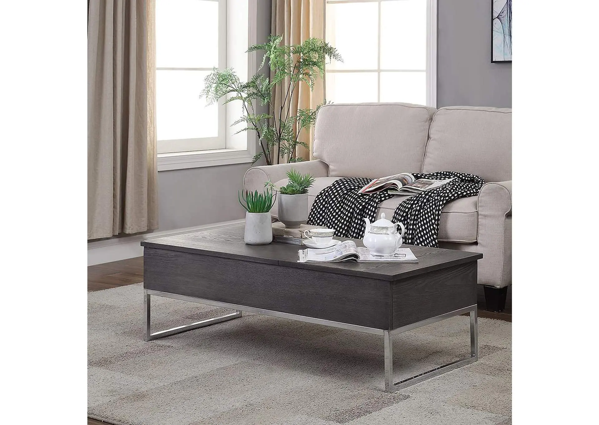 Iban Coffee Table with Lift Top