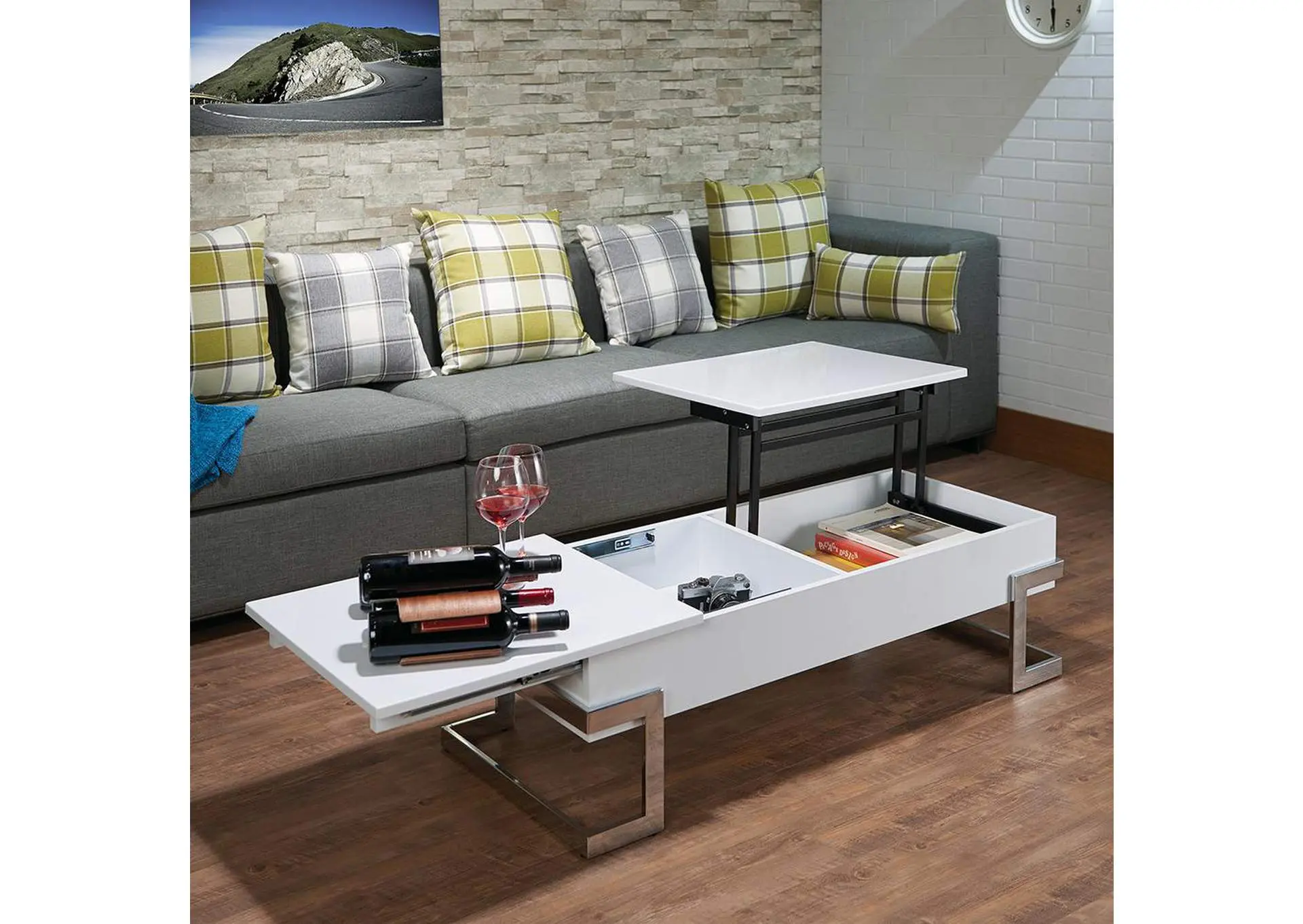 Calnan Coffee Table with Lift Top