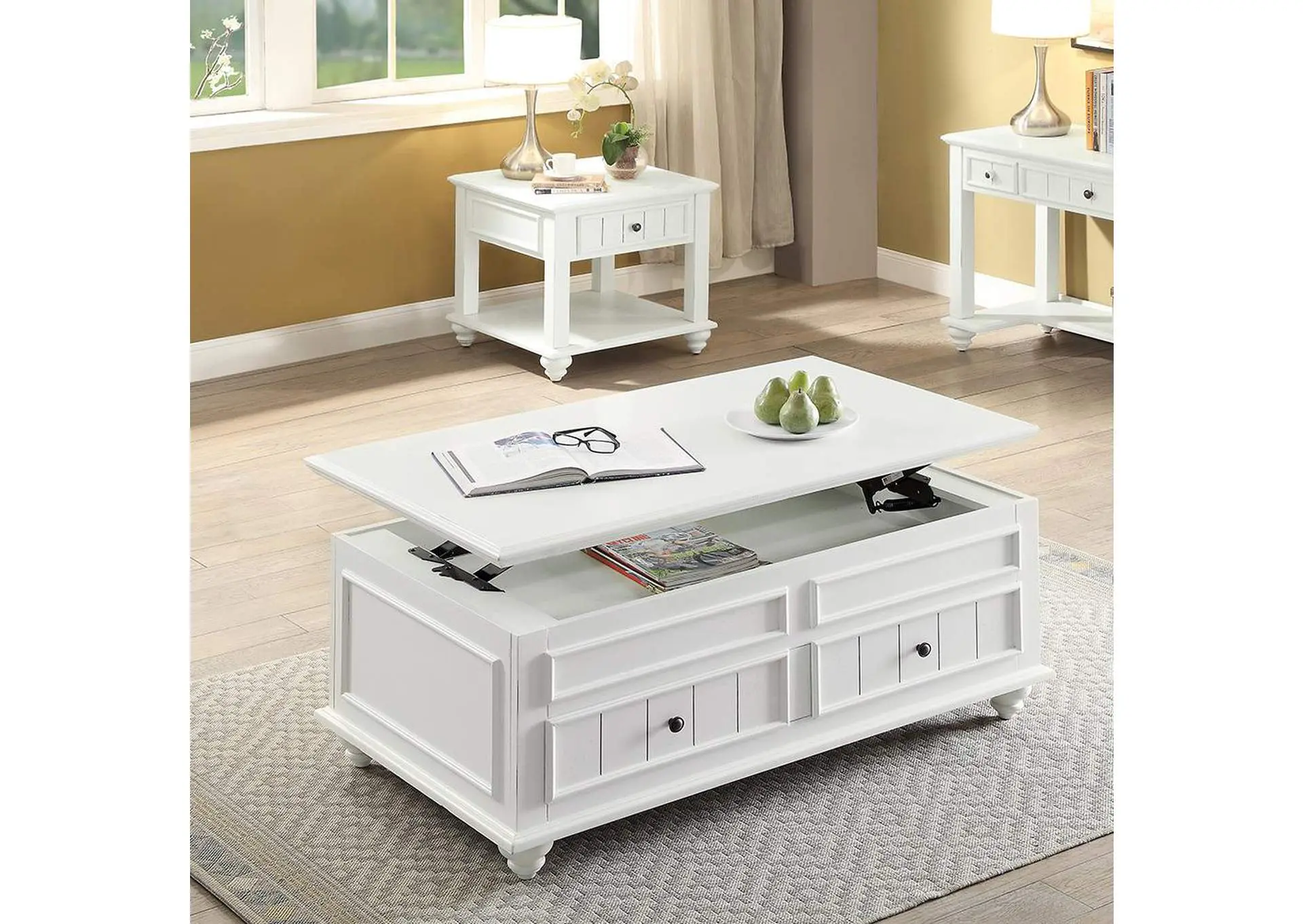 Natesa Coffee Table with Lift Top