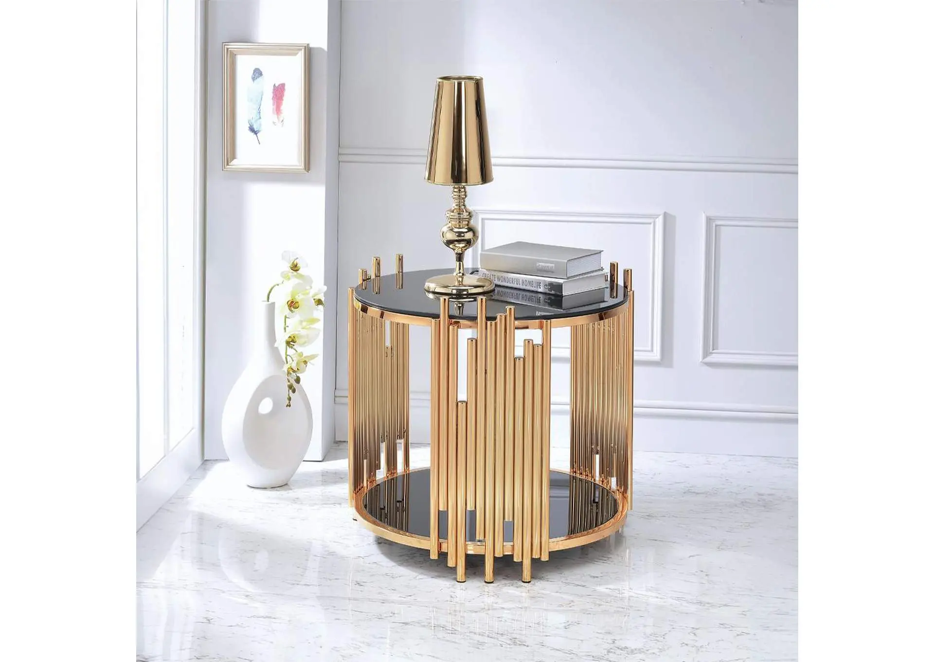 Tanquin End Table