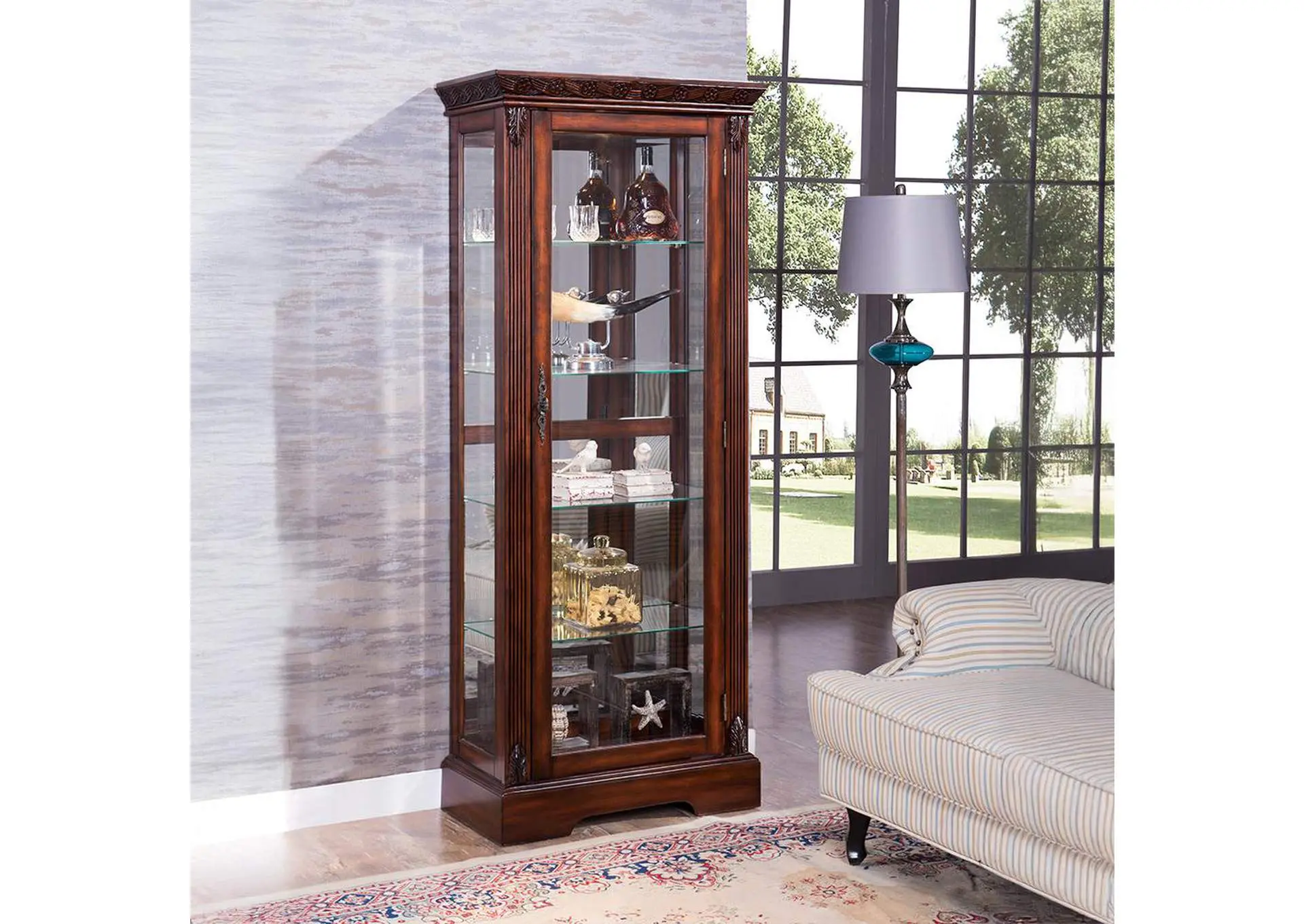 Addy Curio Cabinet