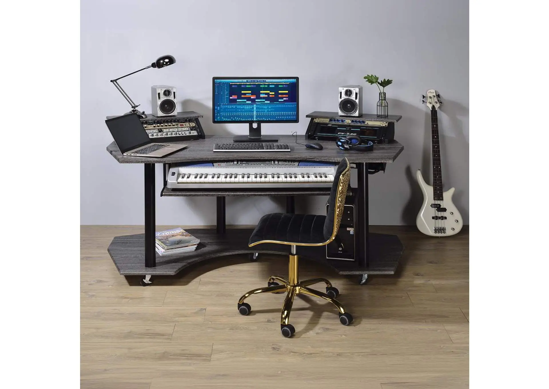 Eleazar 71" Music Studio Desk