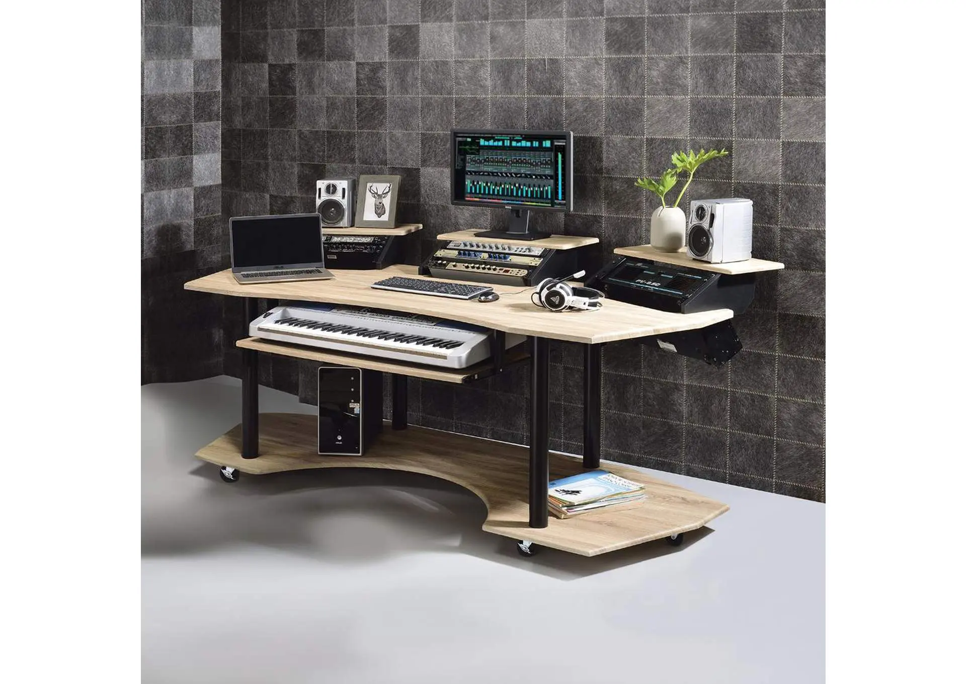 Eleazar 83" Music Studio Desk