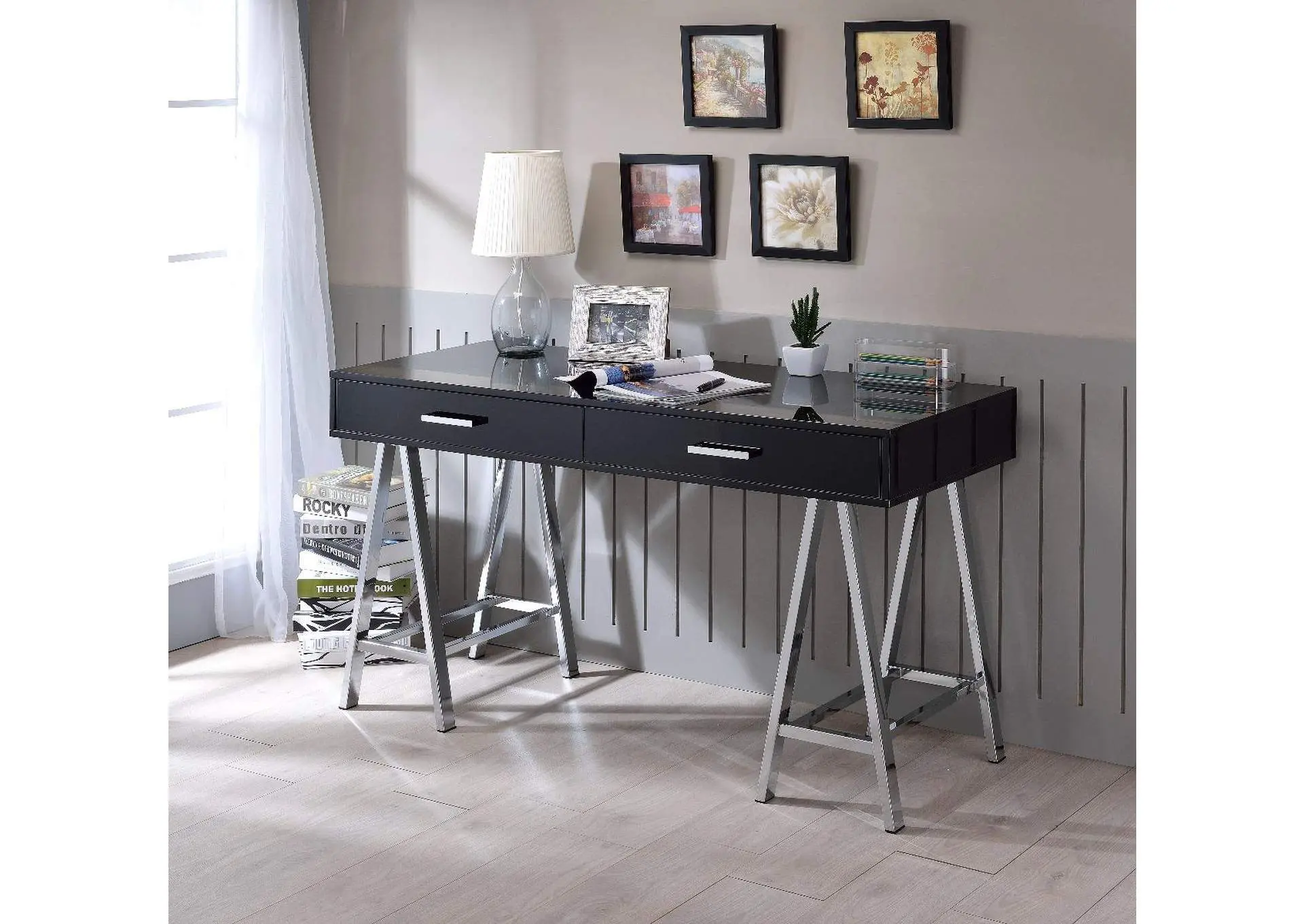Coleen Writing Desk with USB