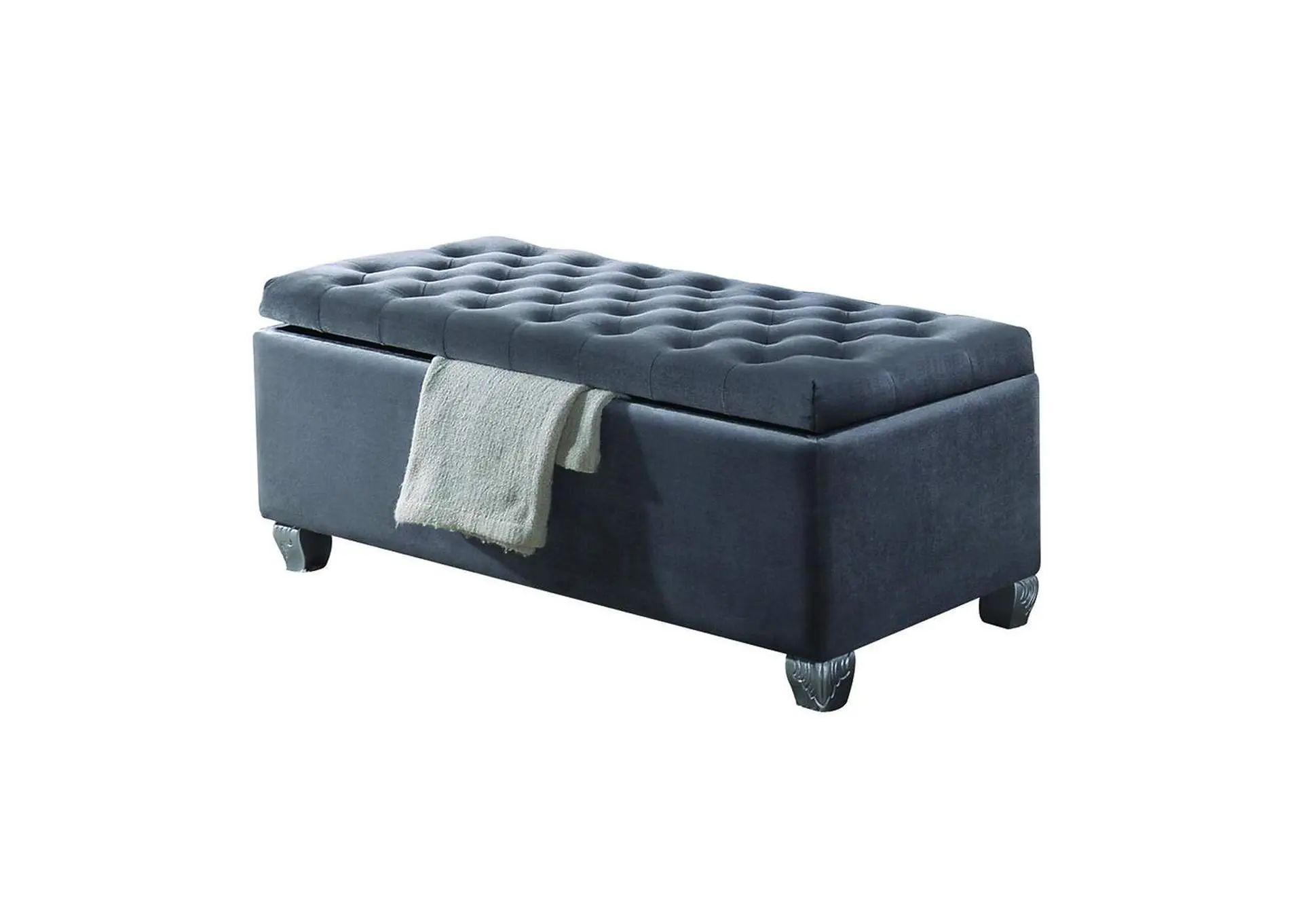 Rebekah Bench with Storage — view 3