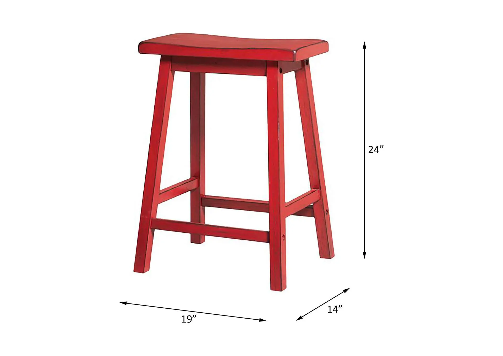 Gaucho Counter Height Stool - Set of 2 — view 3