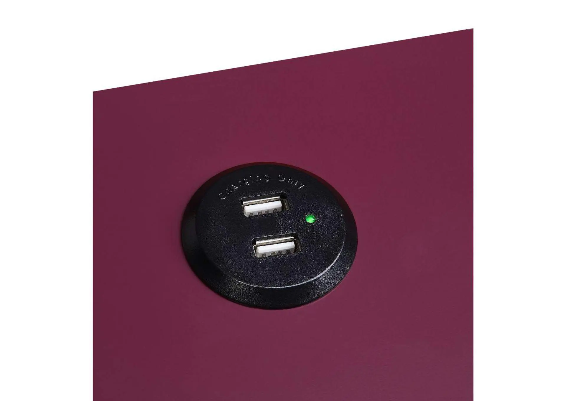 Fierce Accent Table with USB — view 4