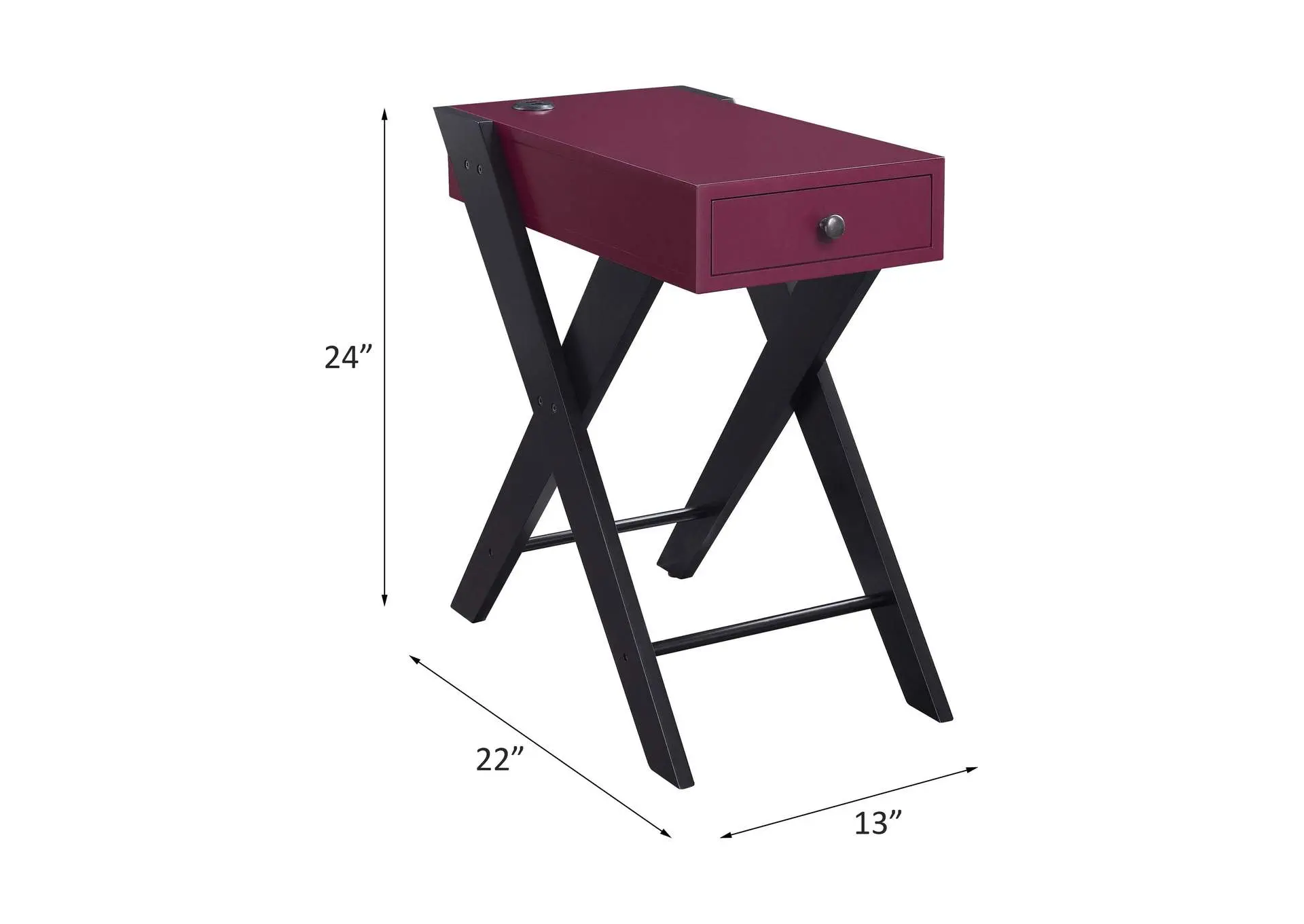 Fierce Accent Table with USB — view 6