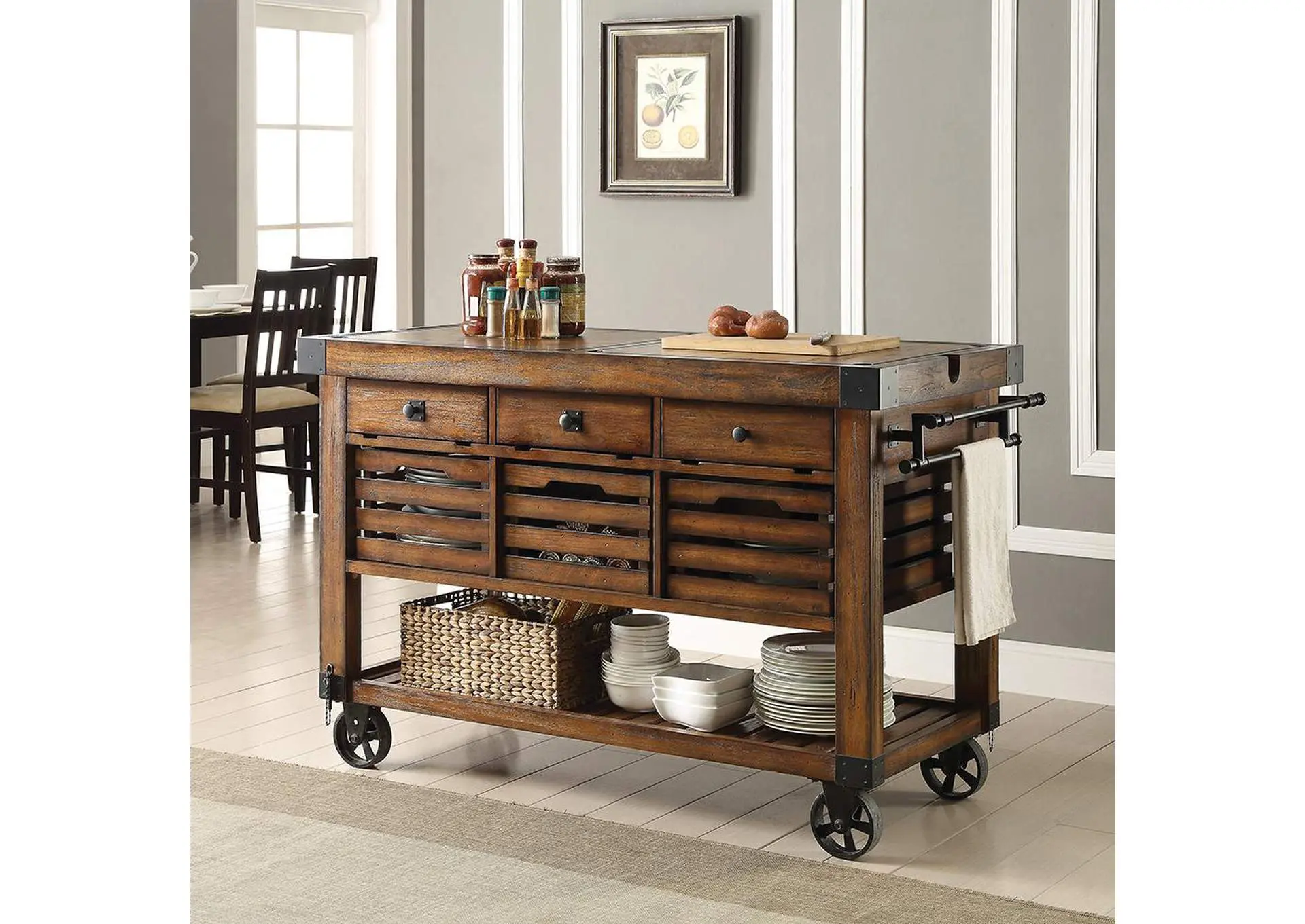 Kaif Kitchen Cart