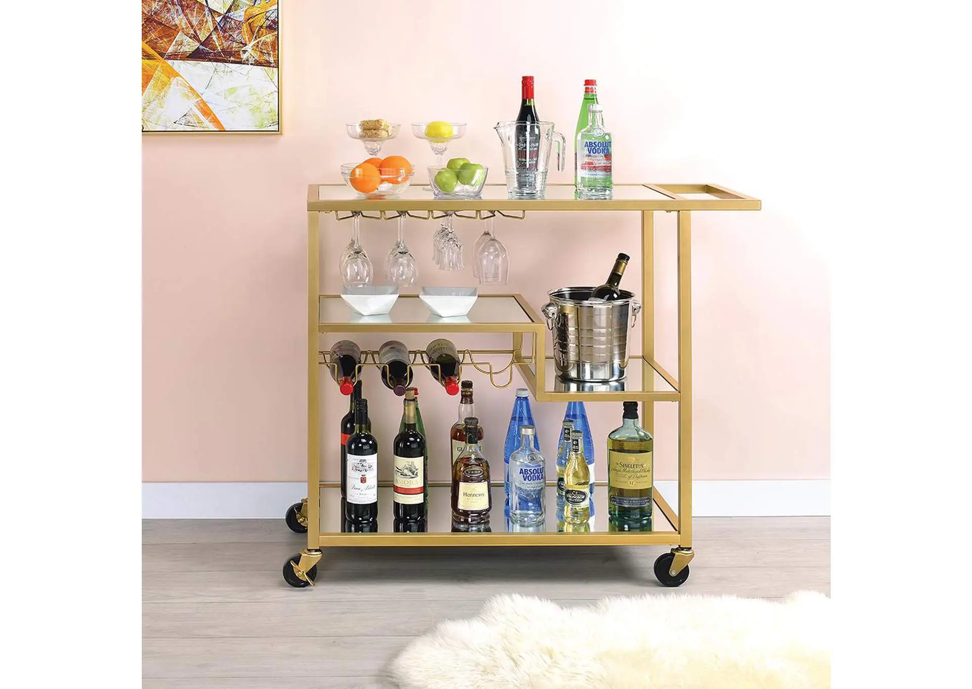 Adamsen Serving Cart
