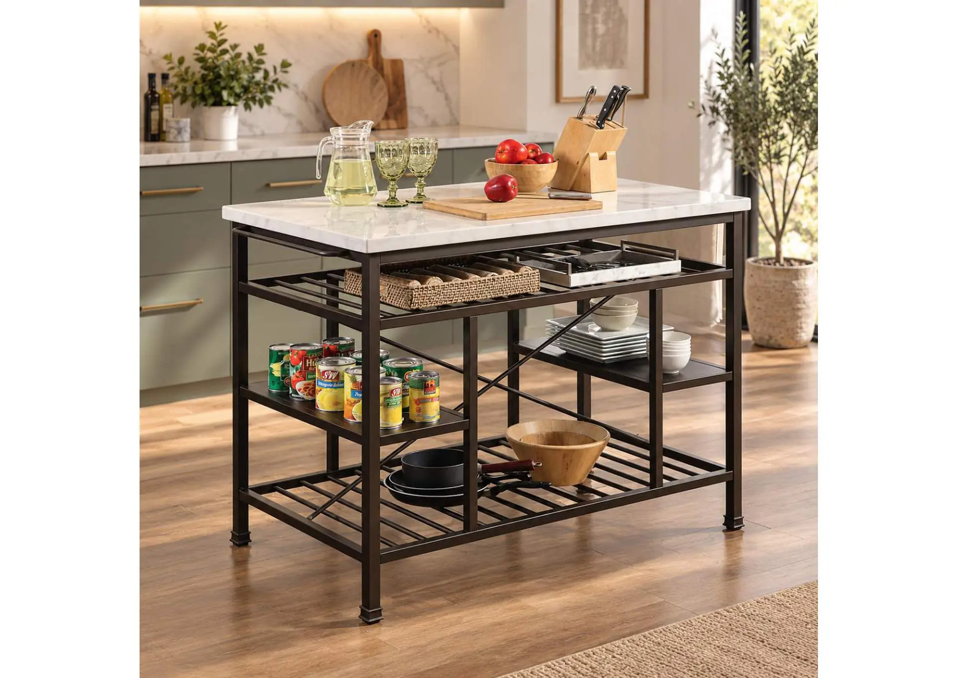 Lanzo Kitchen Island