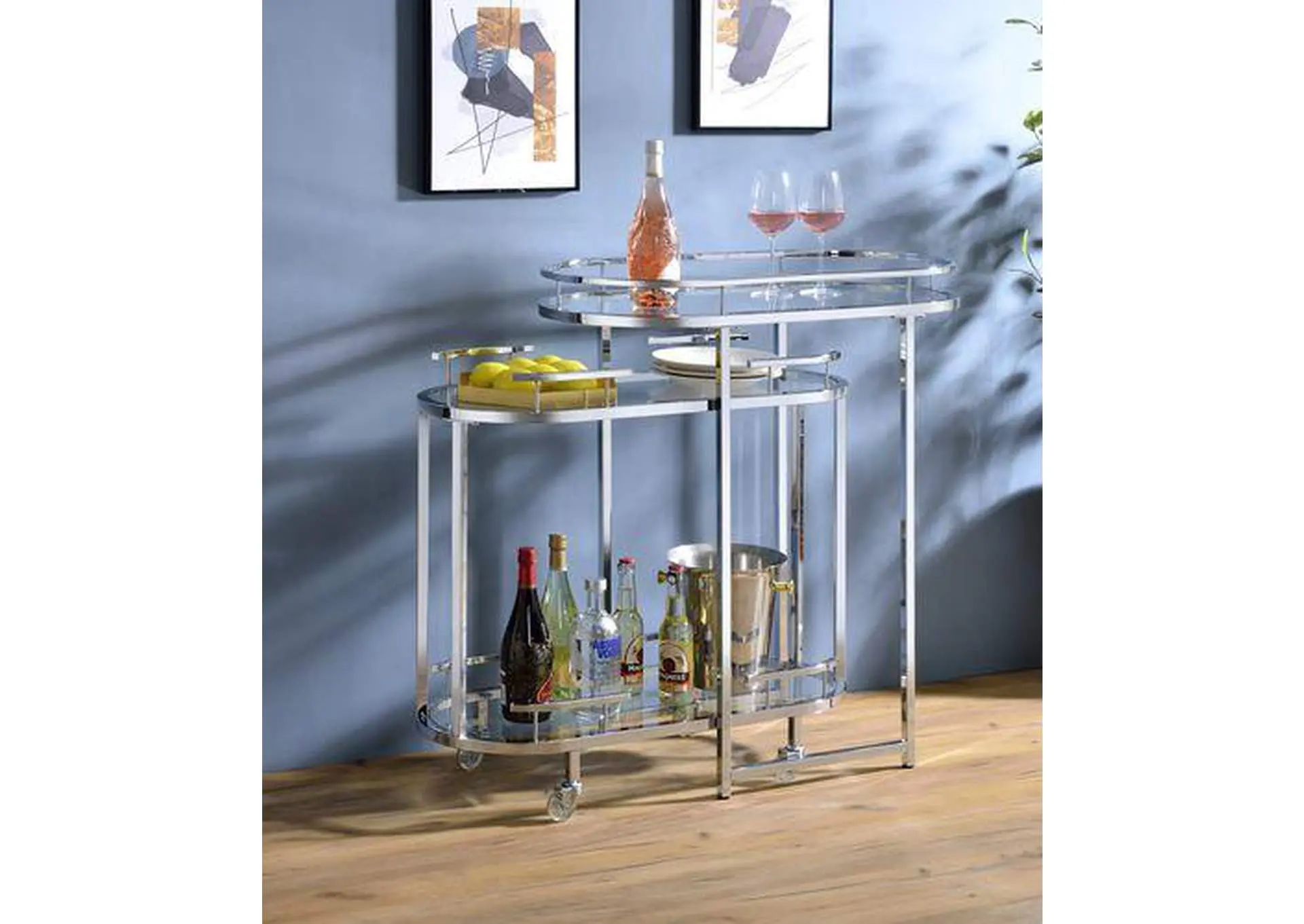 Piffo Serving Cart Set