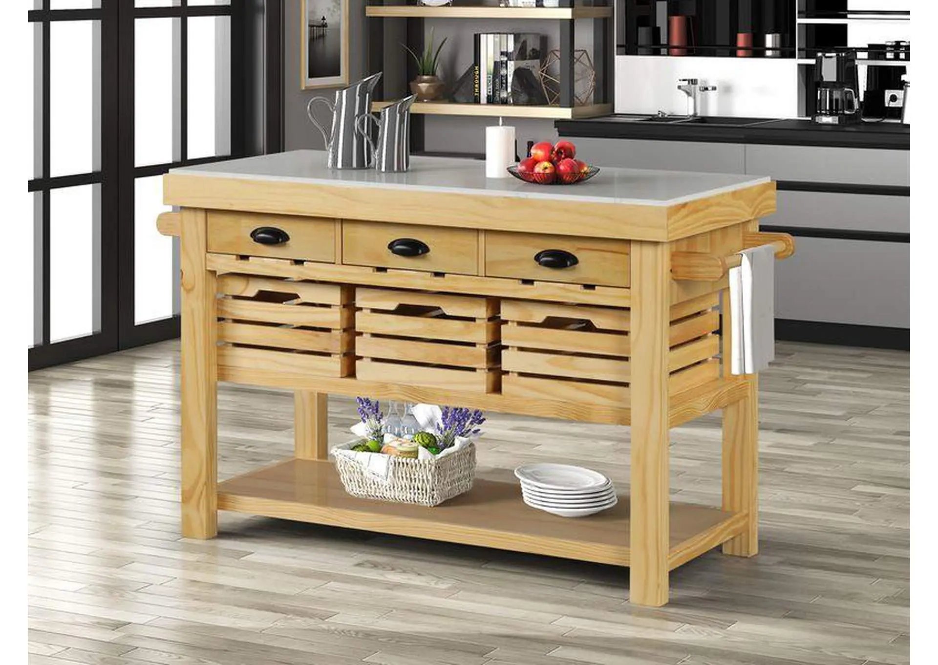 Grovaam Kitchen Island