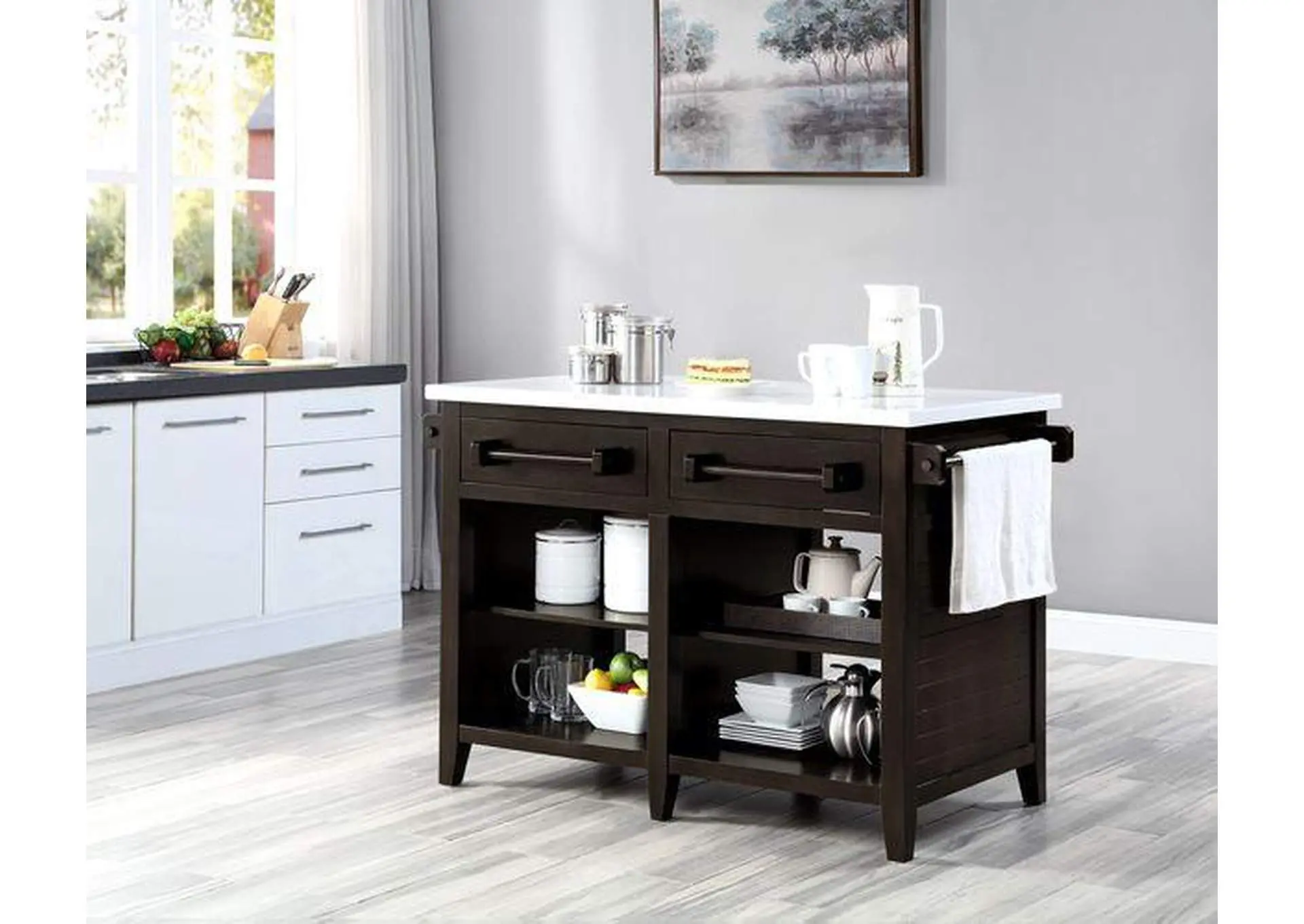 Darwid Kitchen Island