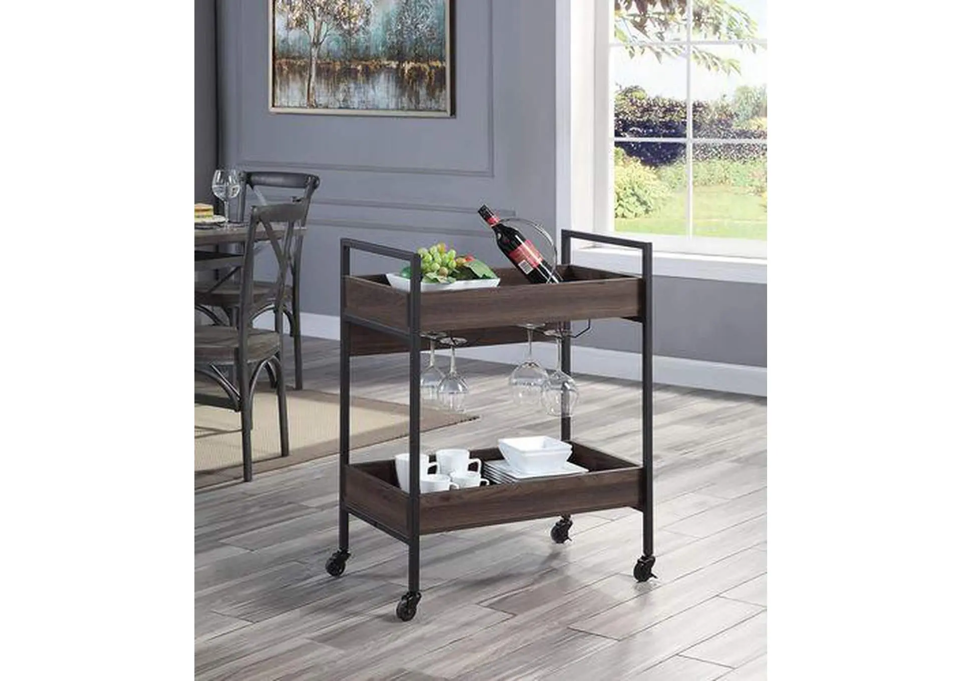 Jerrick Serving Cart