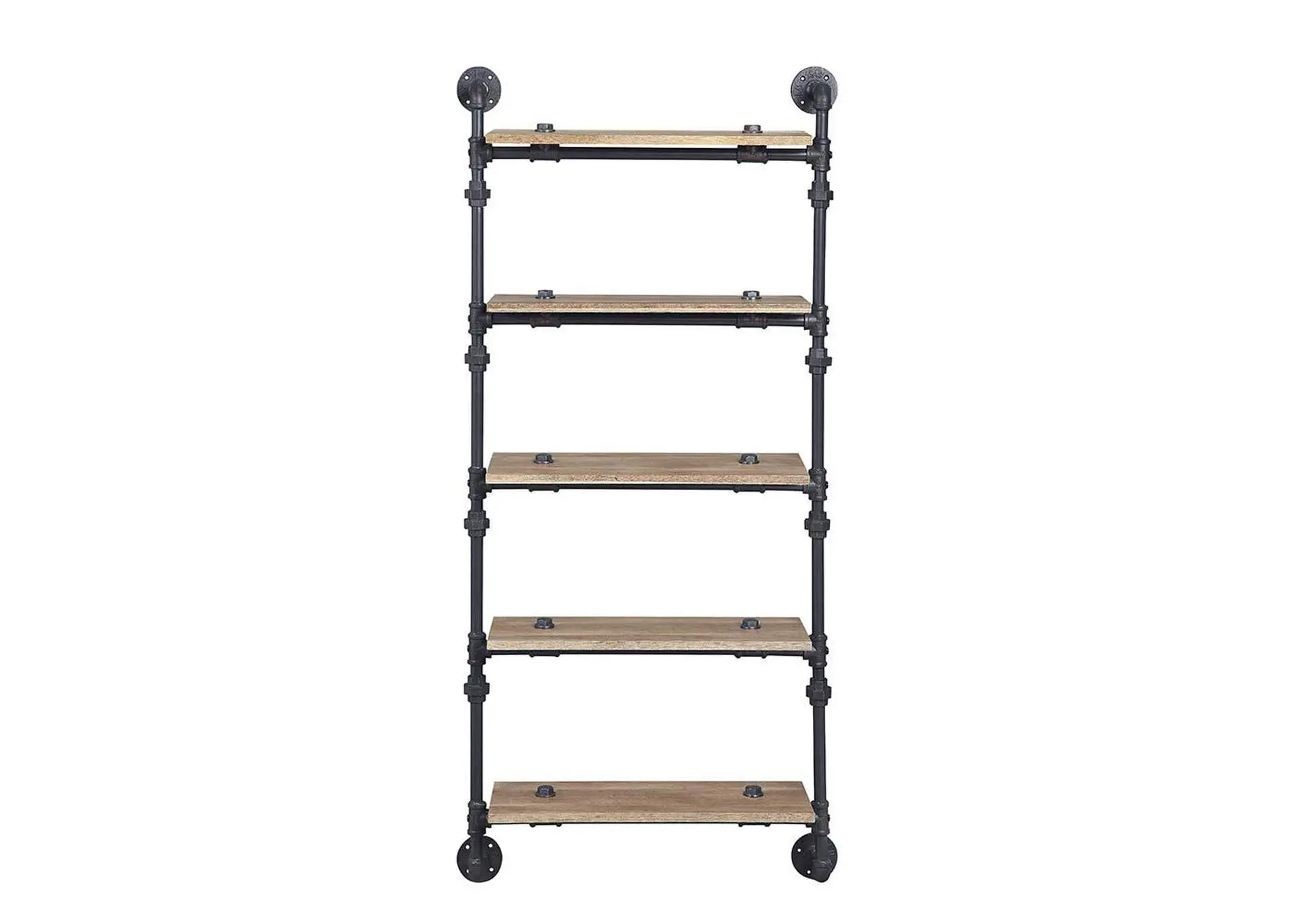 Brantley Wall Rack with 5 Shelves — view 3