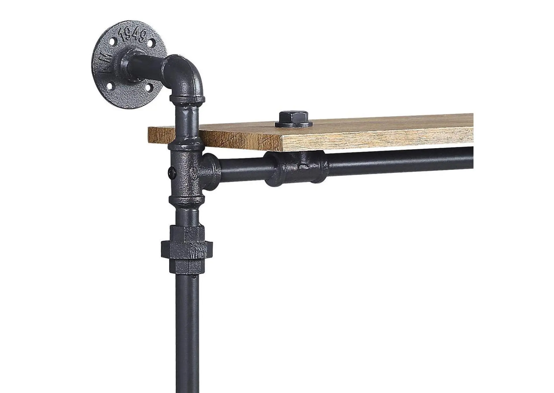 Brantley Wall Rack with 5 Shelves — view 4