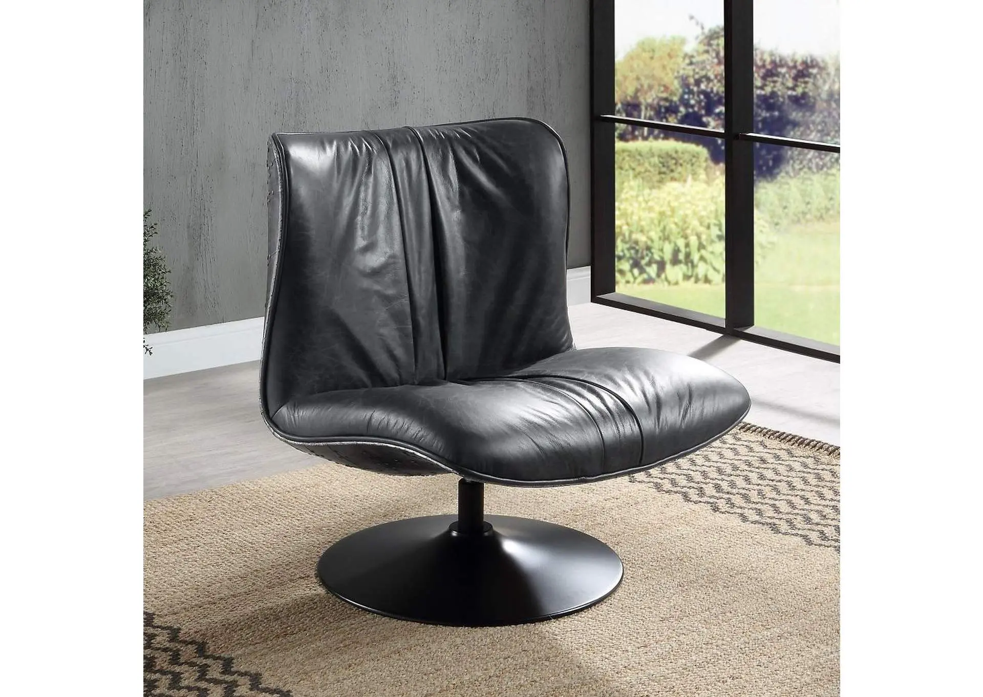Piotr Accent Chair with Swivel