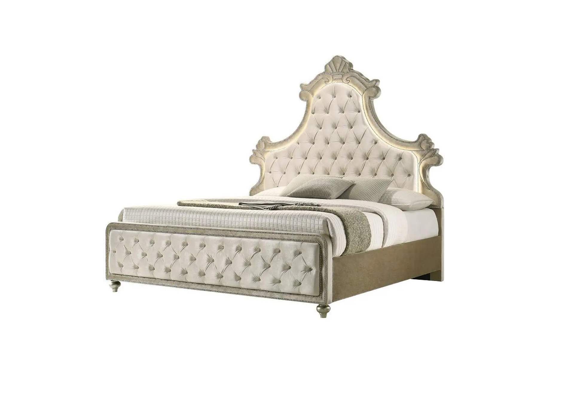 Lucienne Ek Bed with Led